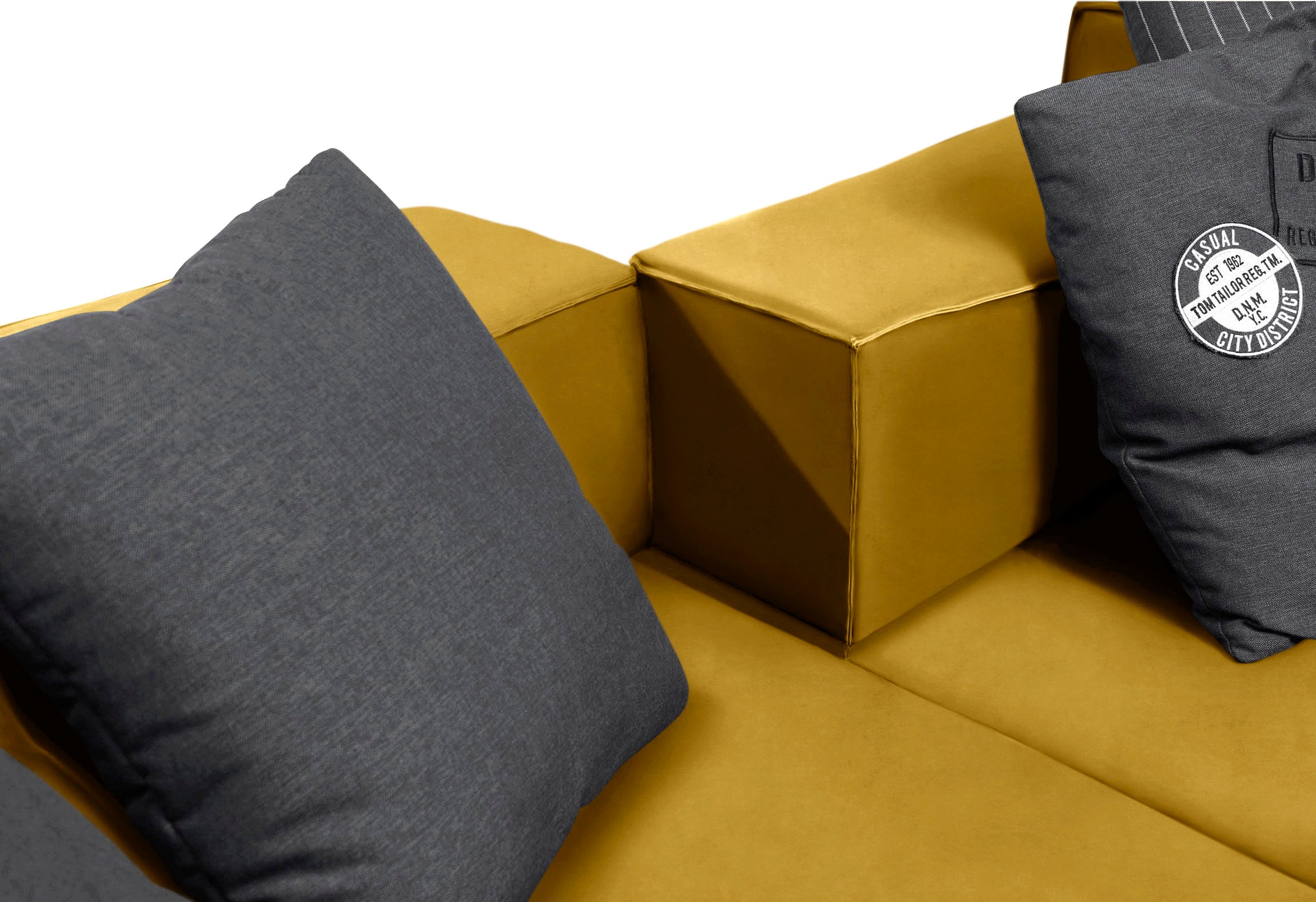 TOM TAILOR HOME Big-Sofa »BIG CUBE«, in 2 Breiten, wahlweise mit Sitztiefenverstellung, Tiefe 129 cm