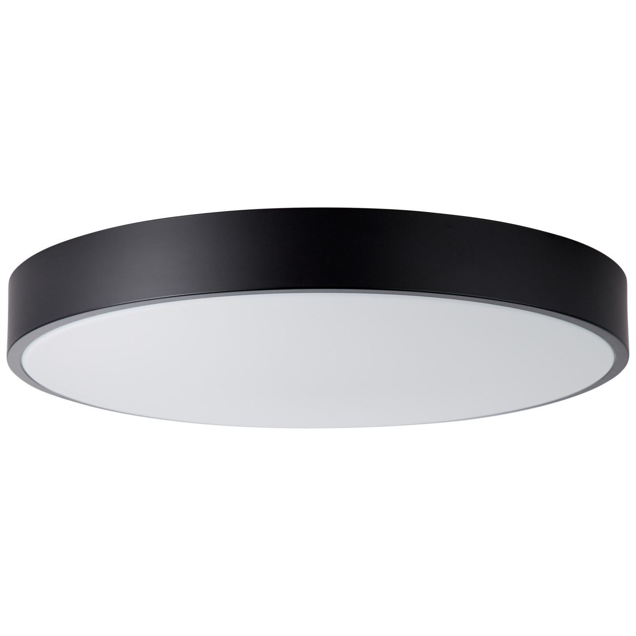 Brilliant Deckenleuchte »Slimline«, 1 flammig, Leuchtmittel LED-Modul | LED fest integriert, LED Deckenlampe 49cm weiß/schwarz