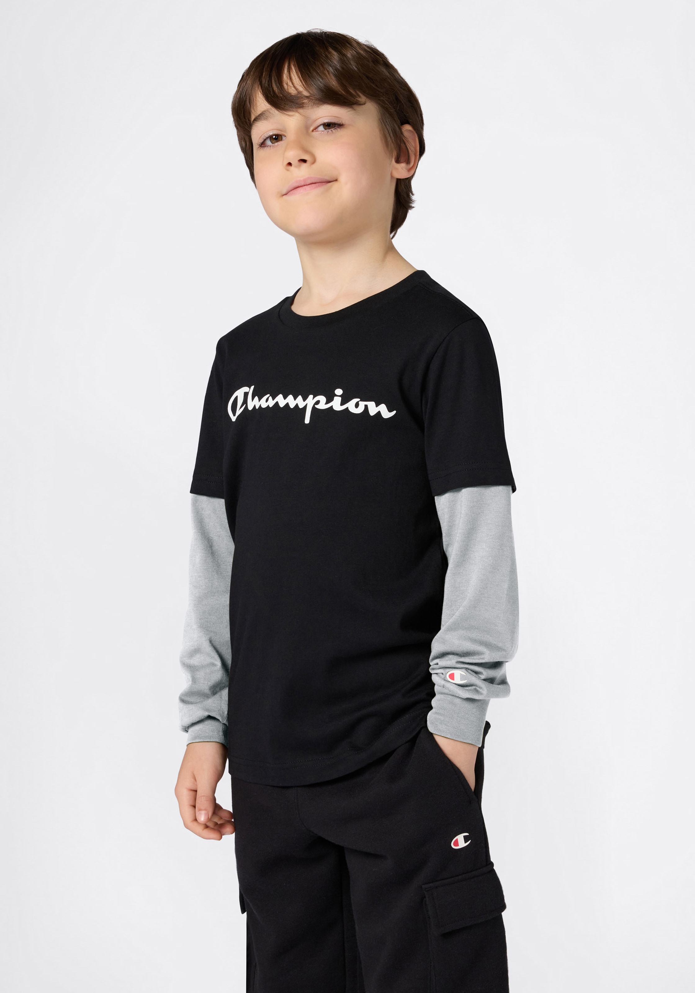 Champion Langarmshirt »SPORTWEAR LONG SLEEVE Standard Fit« für Kinder