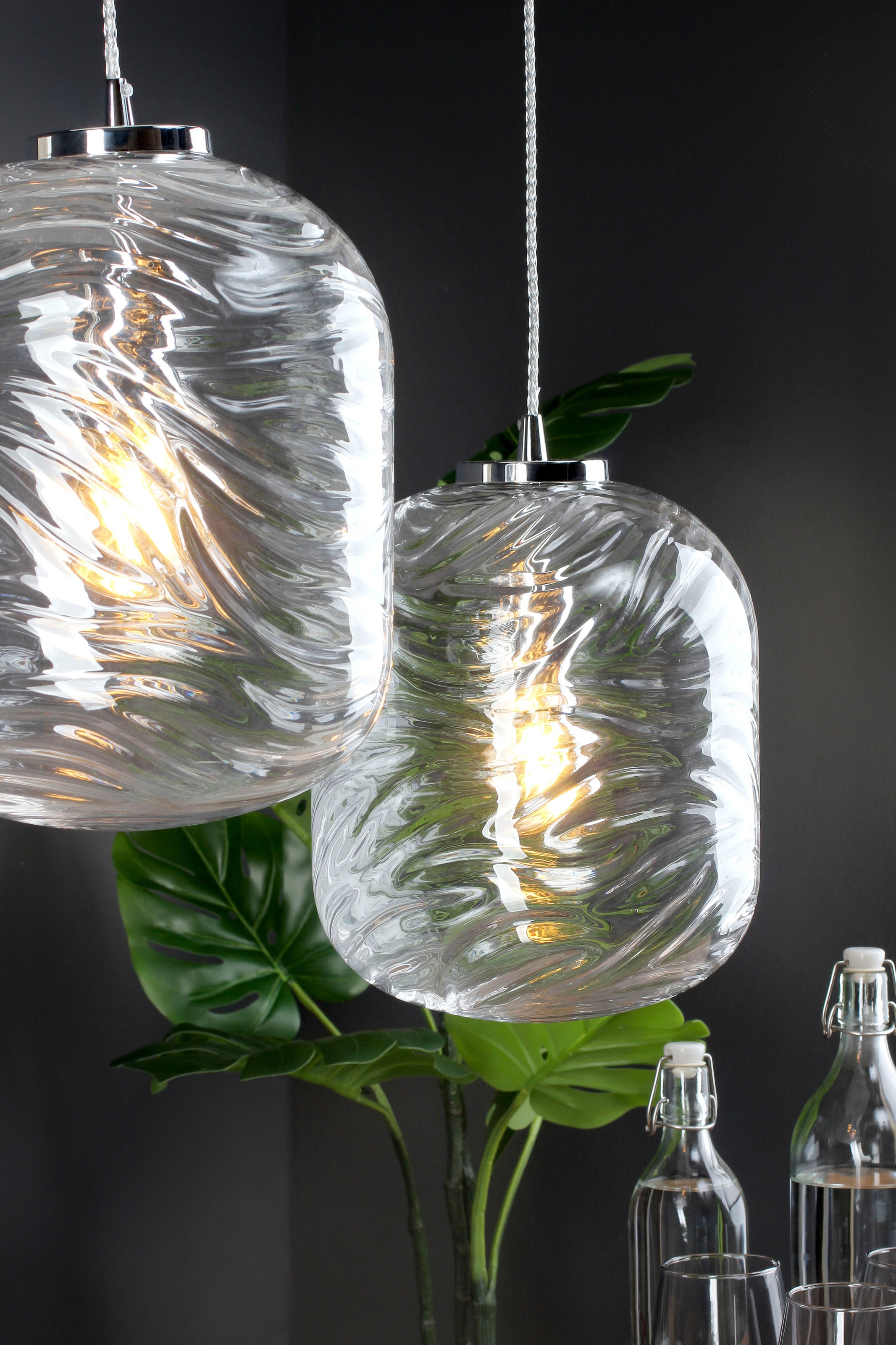 ECO-LIGHT Pendelleuchte »Nereide«, Leuchtmittel E27 | ohne Leuchtmittel