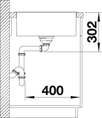 Blanco Granitspüle »AXIA III XL 6 S« aus SILGRANIT®, inkl. Glasschneidebrett