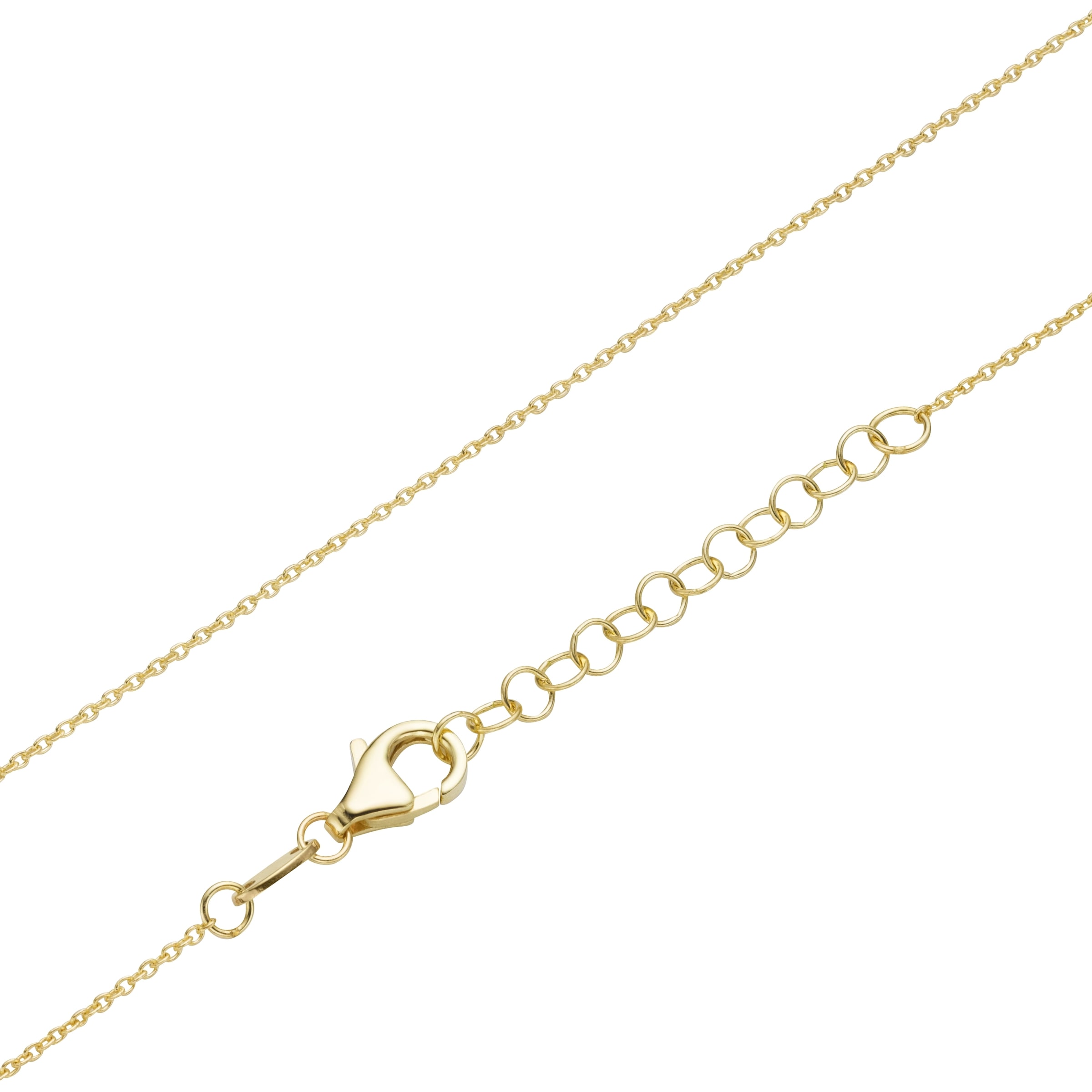 Luigi Merano Goldkette »Collier kaufen bei OTTO + Mittelteil Plättchen Ring, rundes 375« Gold