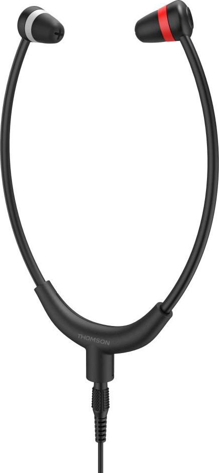 In-Ear-Kopfhörer »TV Headset In-Ear mit Kinnbügel, getrennte Lautstärkeregler Kabel 8...