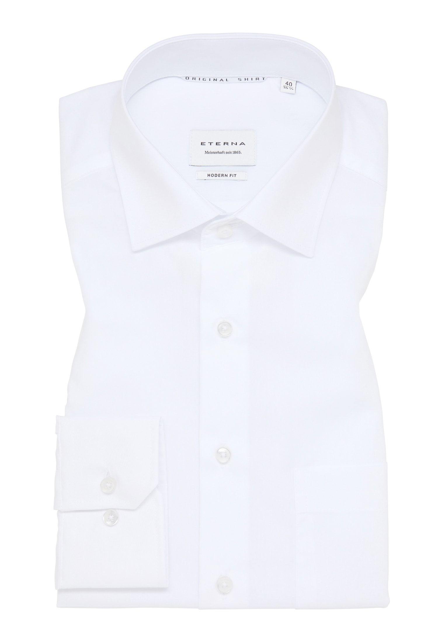 Eterna Langarmhemd »MODERN FIT«, NON IRON (bügelfrei)