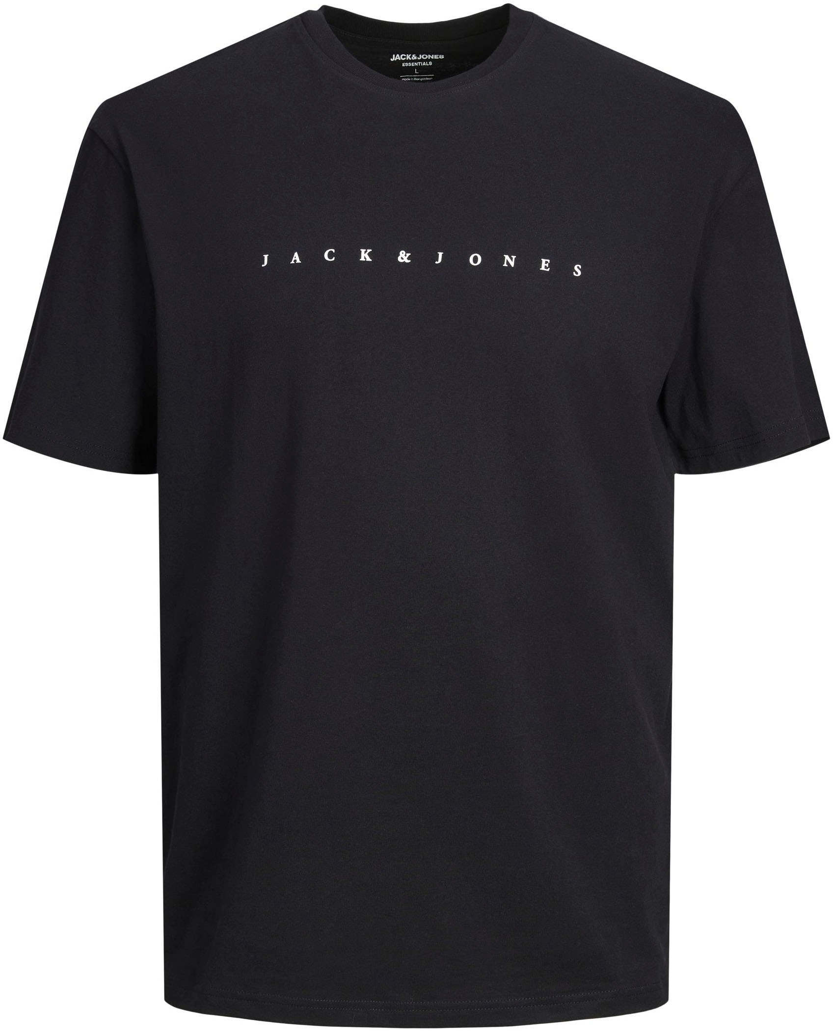 Jack & Jones Rundhalsshirt »JJESTAR JJ TEE SS NOOS«, mit Logo Schriftzug