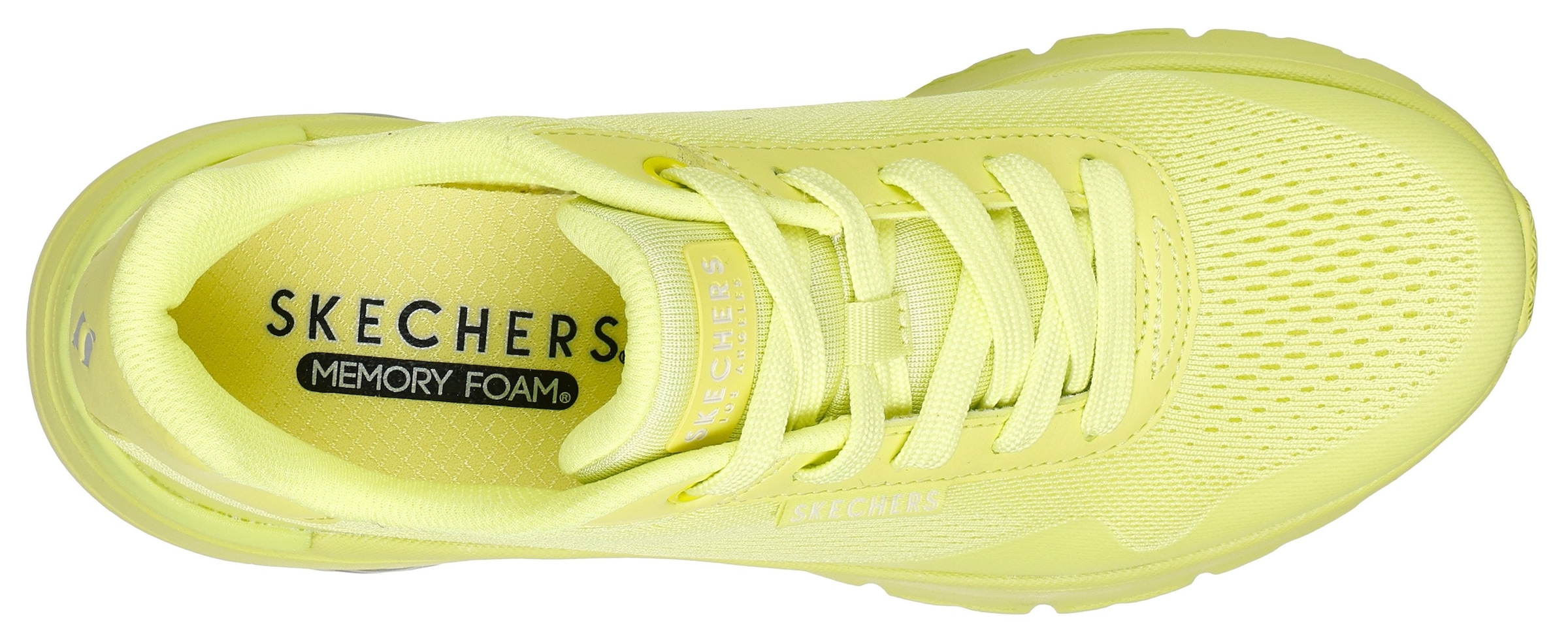 Skechers Sneaker »UNO FLEX-UNO FRESH ONE«, Neon Schuh, Sneaker, Keilsneaker mit Plateausohle