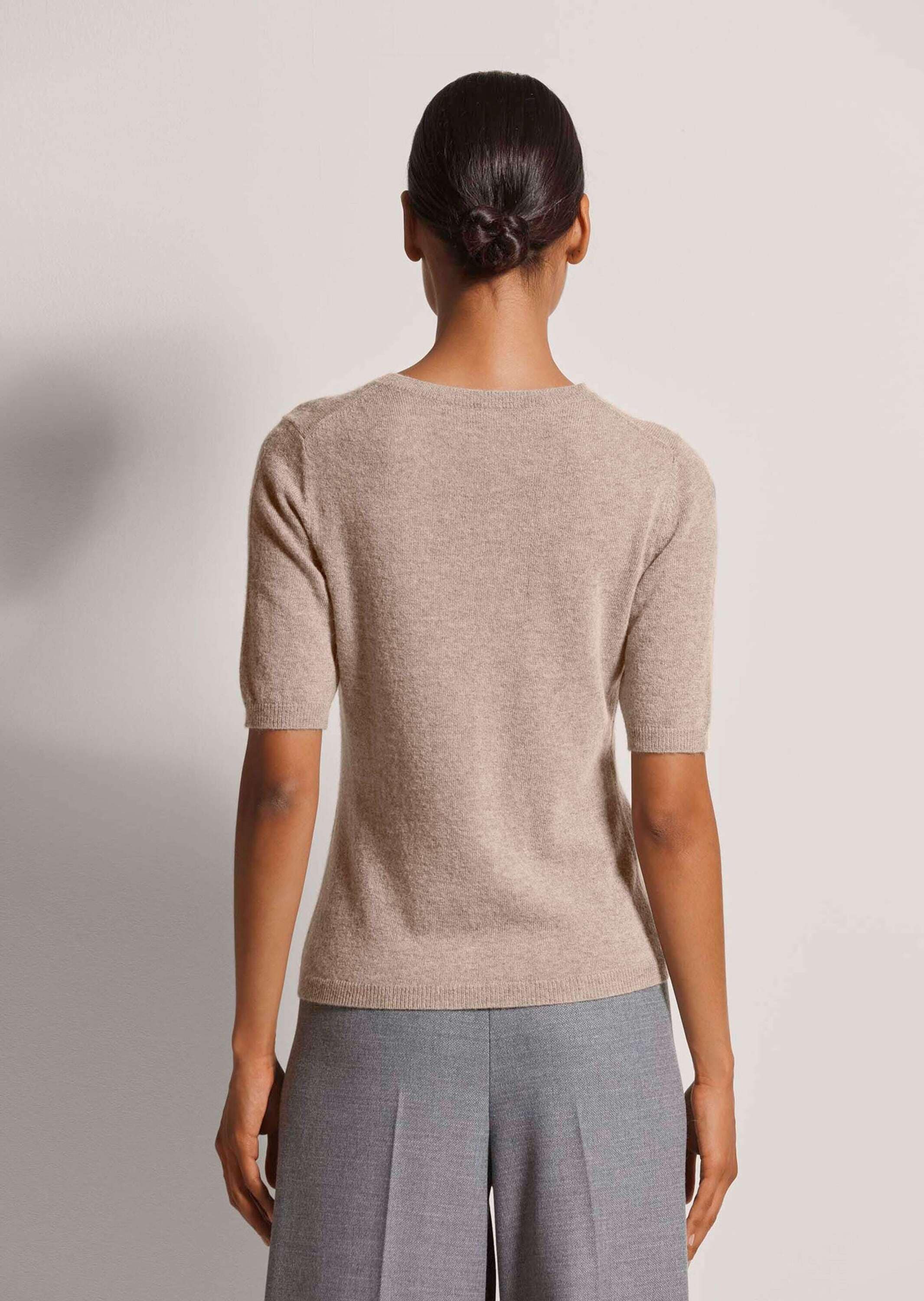MADELEINE Longpullover »Pullover Pullover mit kurzen Ärmeln«