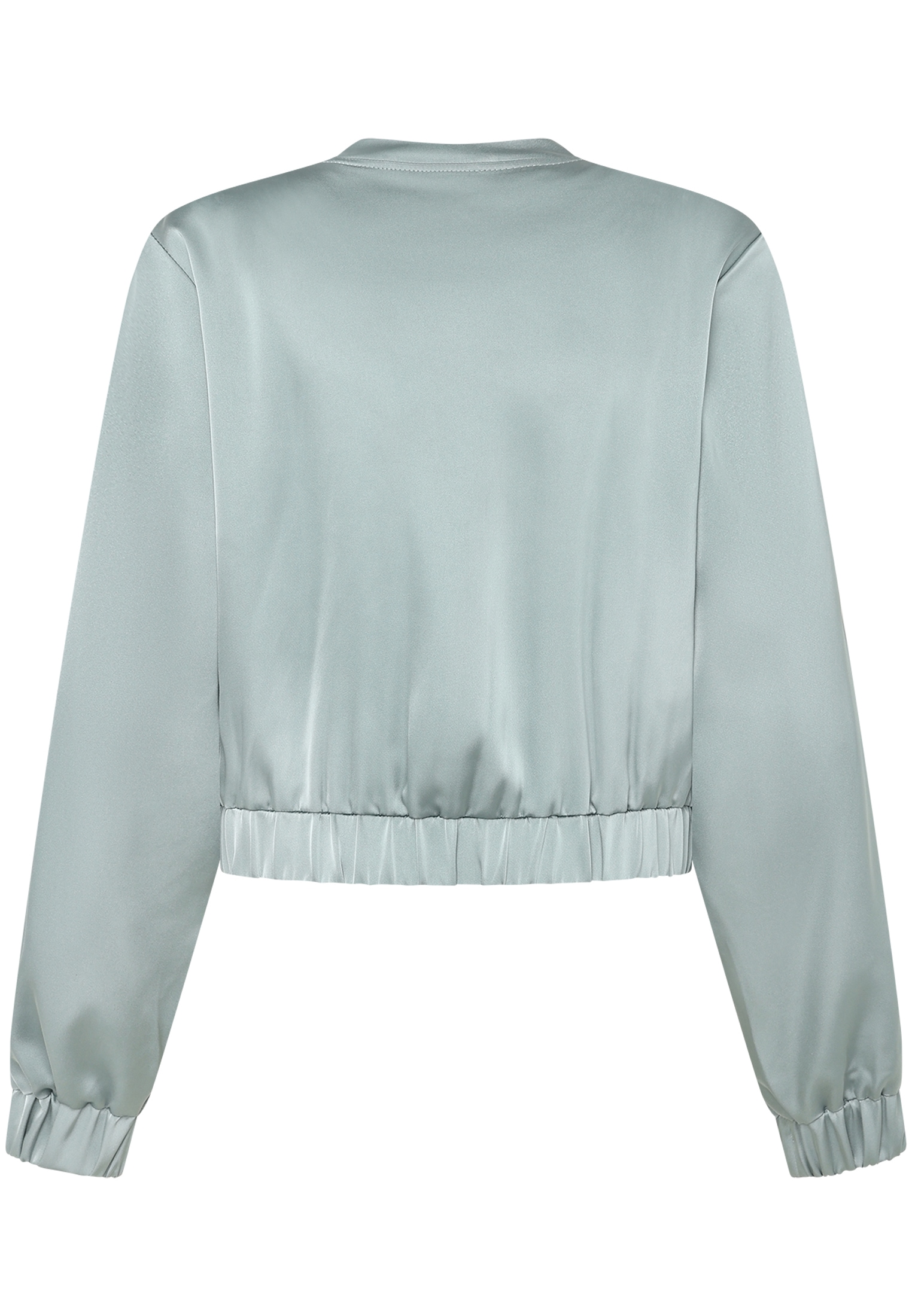 Zero Jackenblazer »Satin-Jacke mit Reißverschluss«