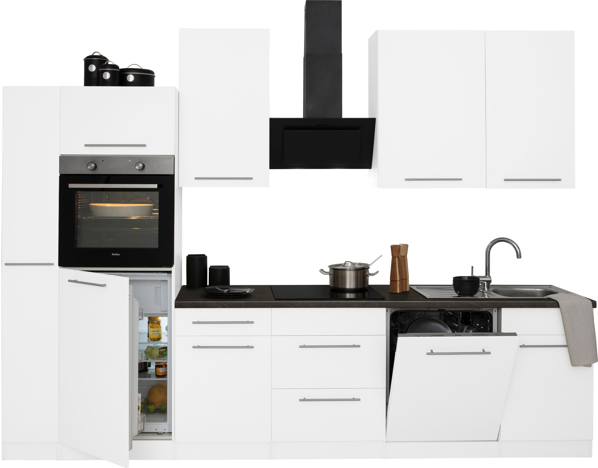 wiho Küchen kaufen Breite E-Geräte, Küchenzeile »Unna«, ohne cm OTTO bei 310