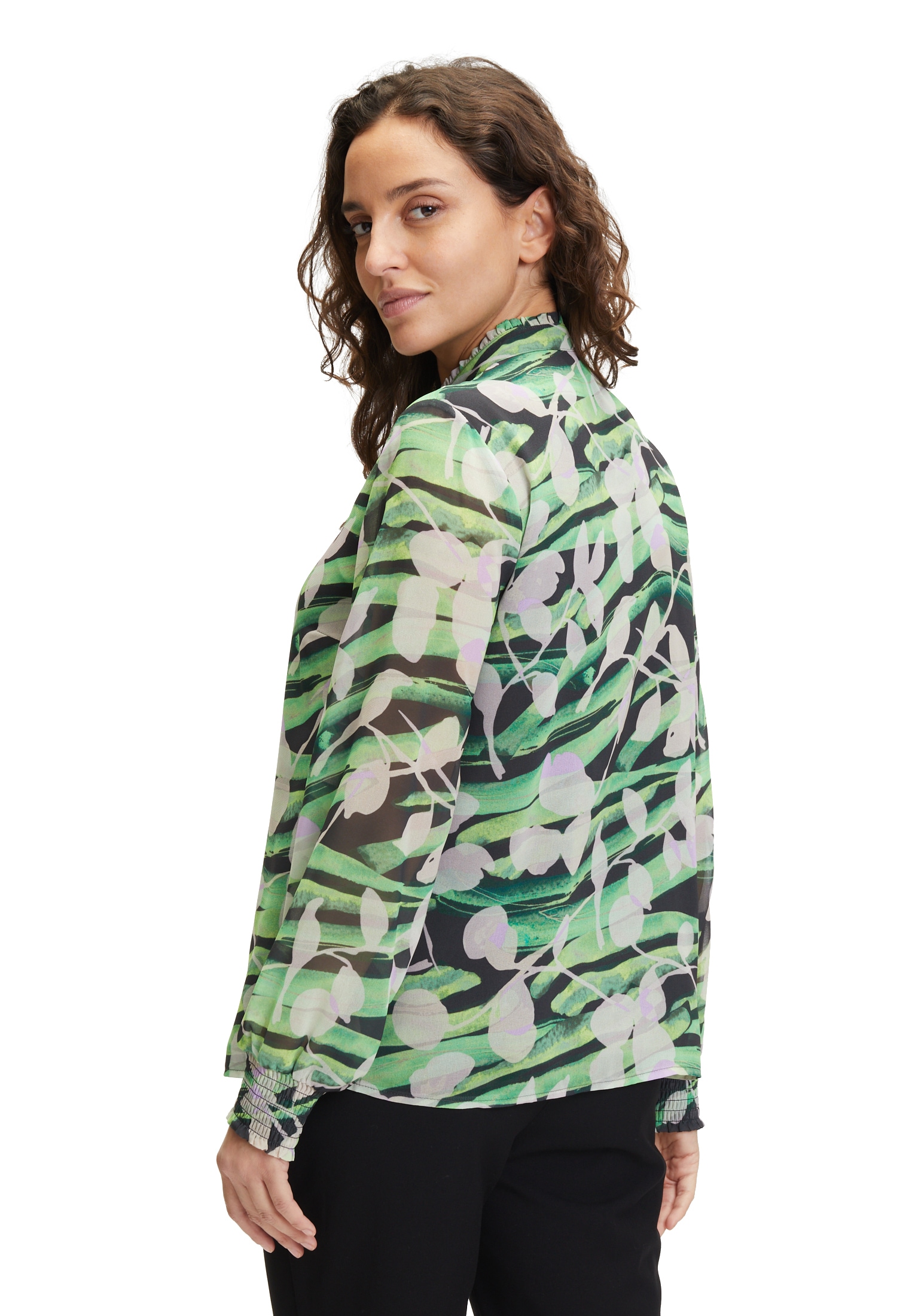 Betty&Co Chiffonbluse »Chiffonbluse mit Print«