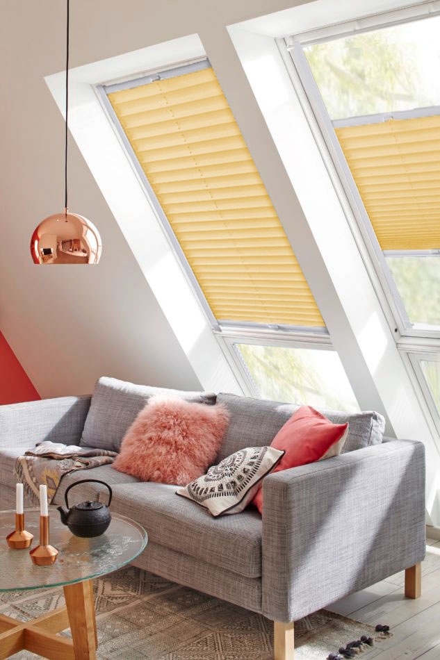 sunlines Dachfensterplissee »StartUp Style Crepe«, Lichtschutz, verspannt,  mit Führungsschienen kaufen im OTTO Online Shop
