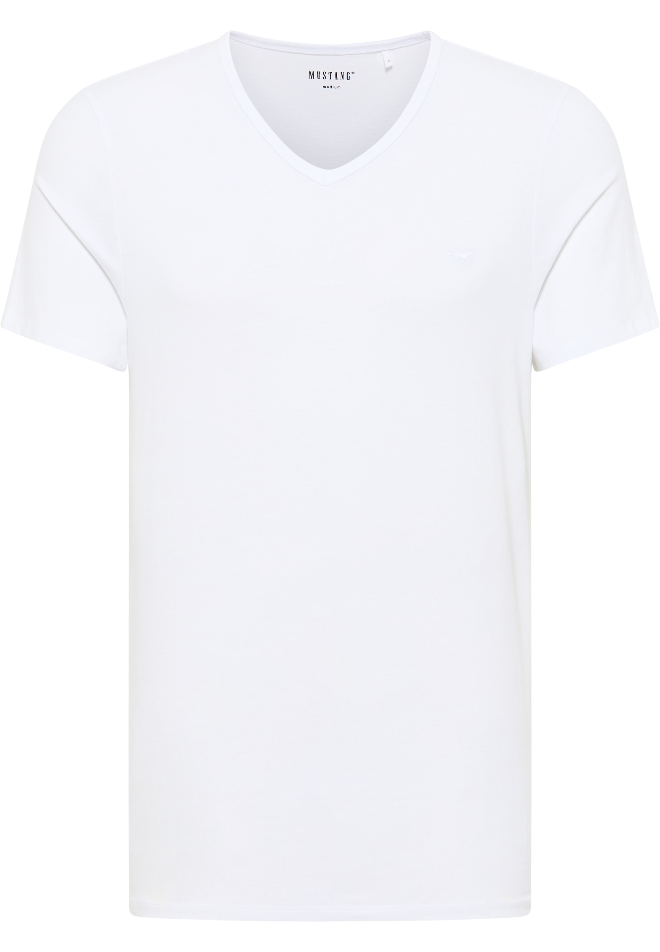 MUSTANG T-Shirt »Amado«, (Packung, 2er)