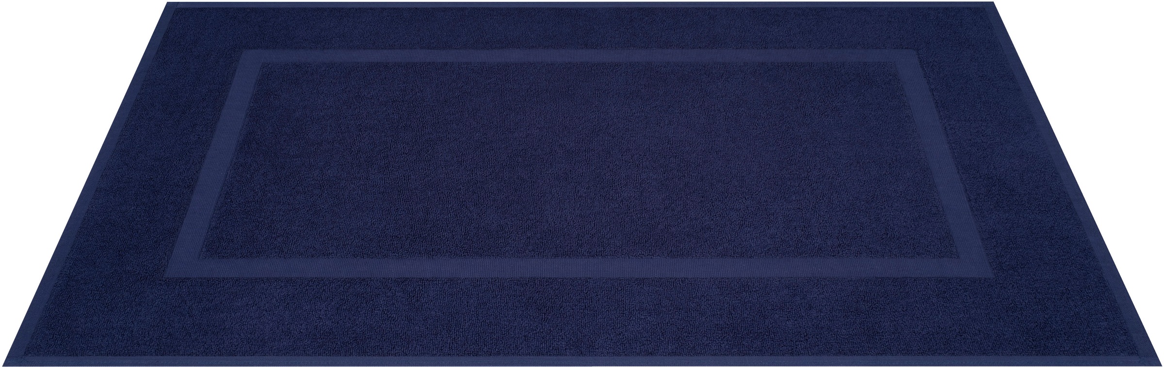 HAMMETEX Badematte »Hotelmatte, Duschvorleger« Höhe 5 mm rutschhemmend beschichtet beidseitig nutzbar 2-teiliges Set, einfarbig, 100% Baumwolle