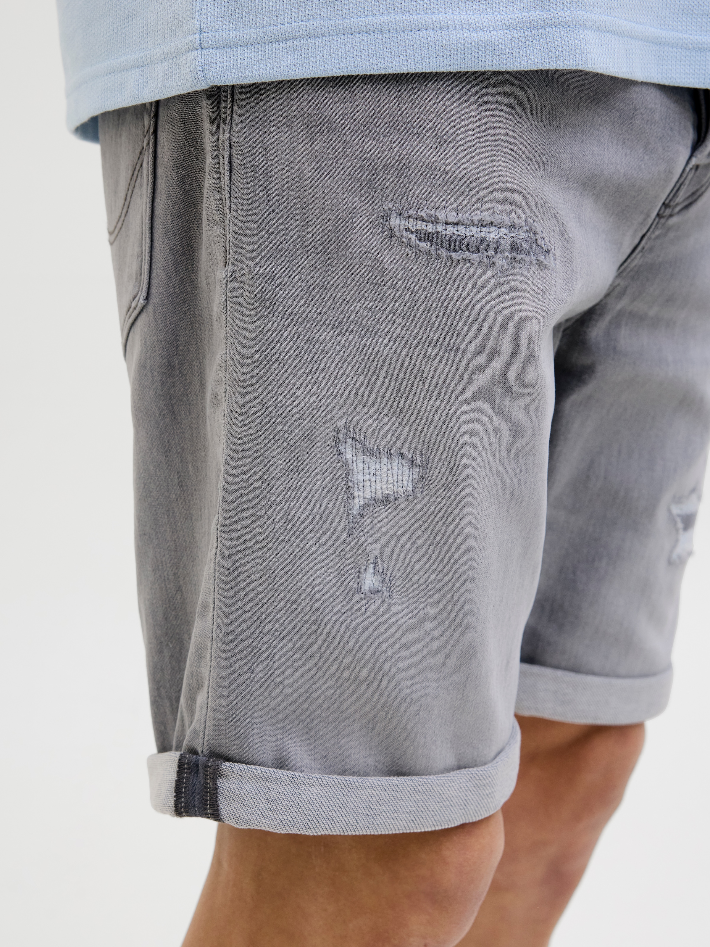 Jack & Jones Shorts »JJIRICK JJICON I.K. SHORTS GE 064 SN«, im Five-Pocket Style