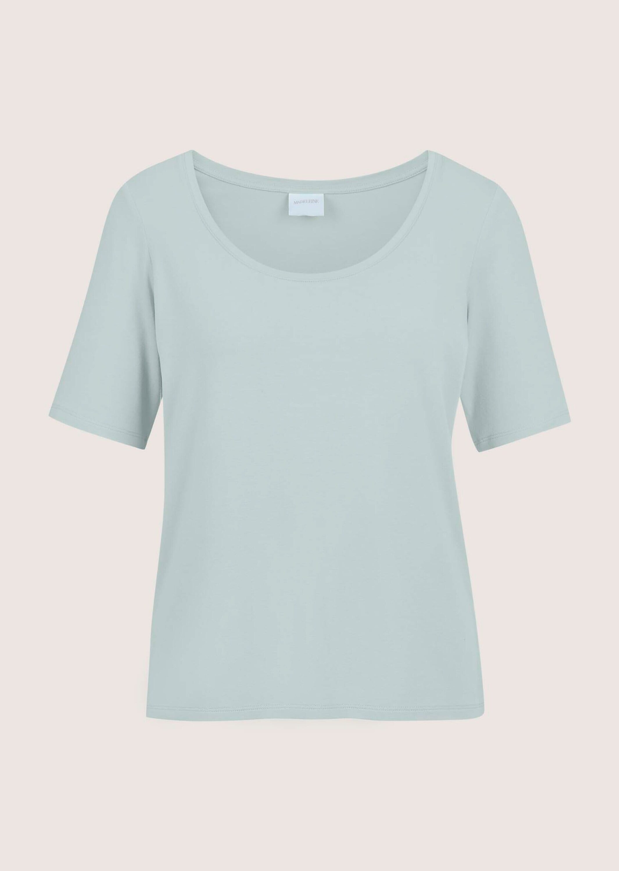 MADELEINE Kurzarmshirt »Shirt Sommerliches Basicshirt mit Rundhalsausschnitt«