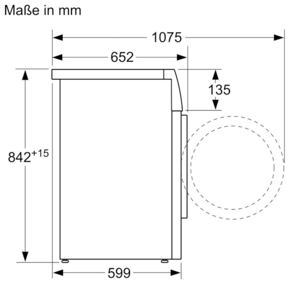 SIEMENS Wärmepumpentrockner »WQ33G2D00«, 8 kg