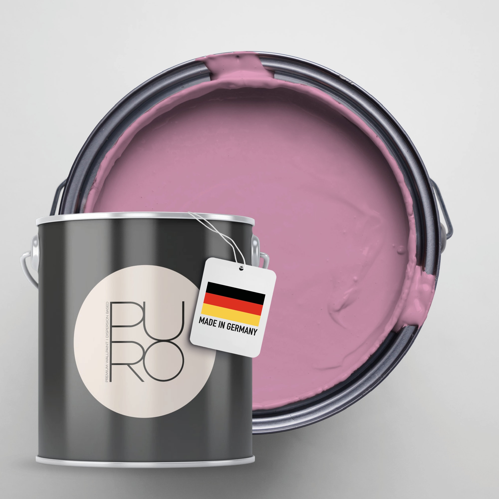 A.S. Création Wandfarbe »Premium Innenwandfarbe PURO Tuchmatt lovely rose« ideal für Wohnzimmer, Schlafzimmer, Flur und Küche, Farbwelt Rosa