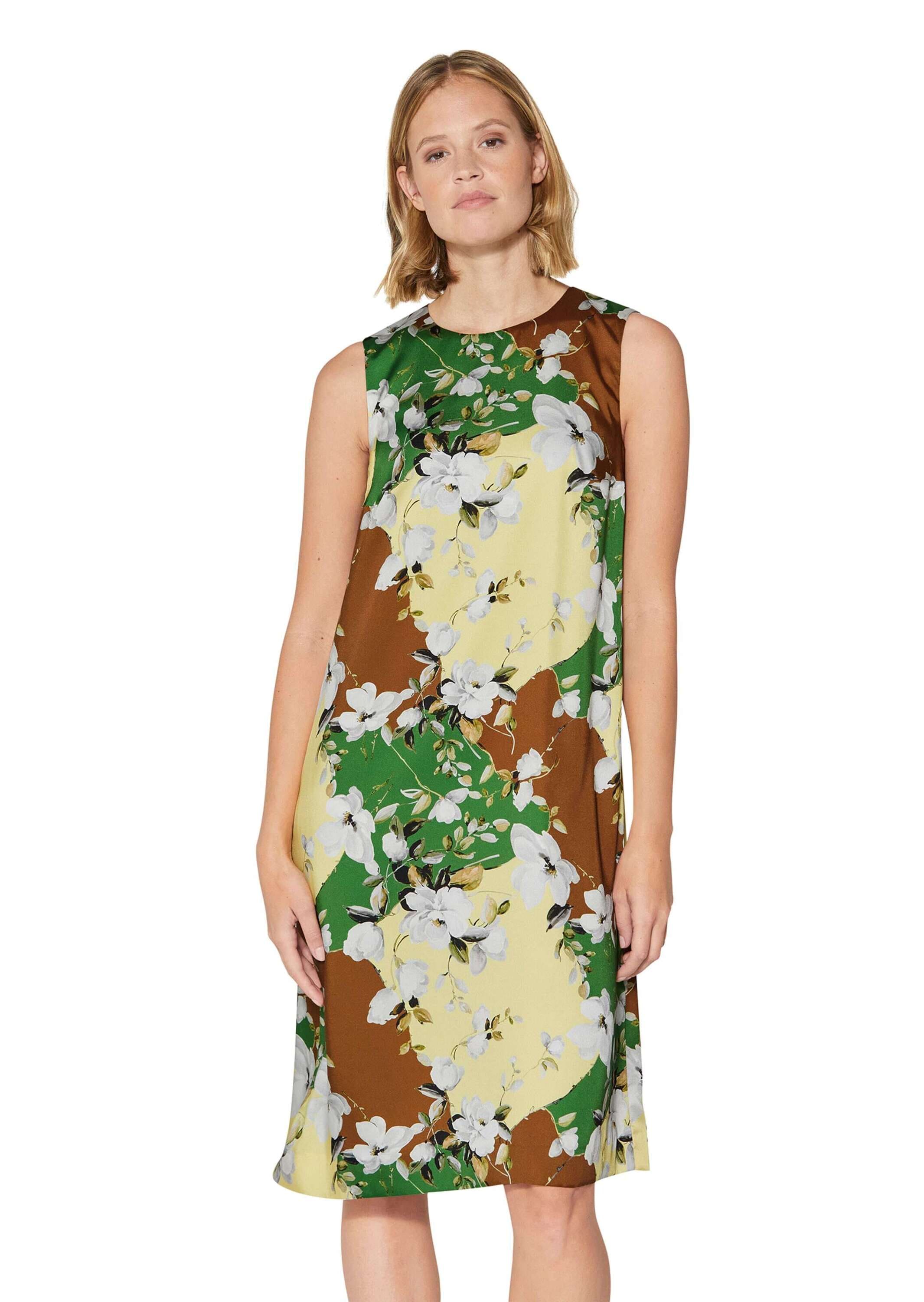 MADELEINE Sommerkleid »Kleid Ärmelloses Kleid mit Blumenmuster«