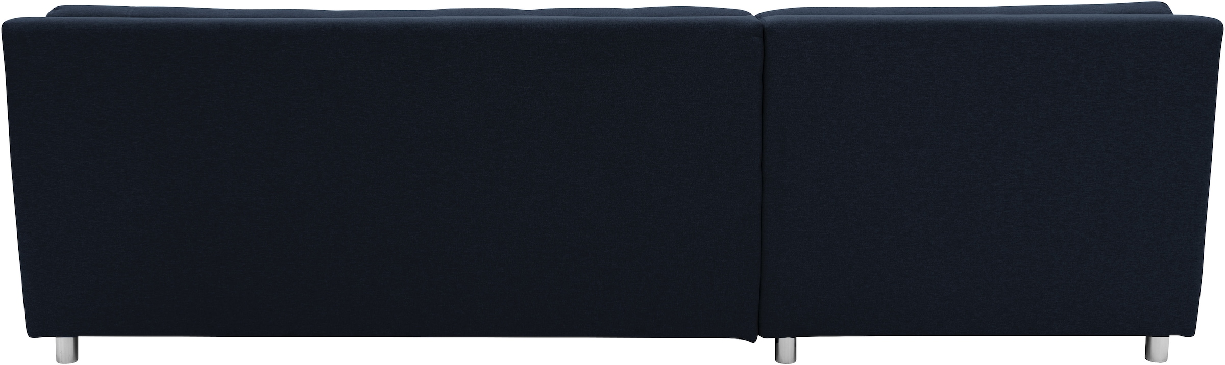 OTTO home Ecksofa »Torrnby 268 x 178 cm, mit Steppungen, modern & stabil« L-Form, aus pflegeleichtem, weichem Luxus-Microfaser