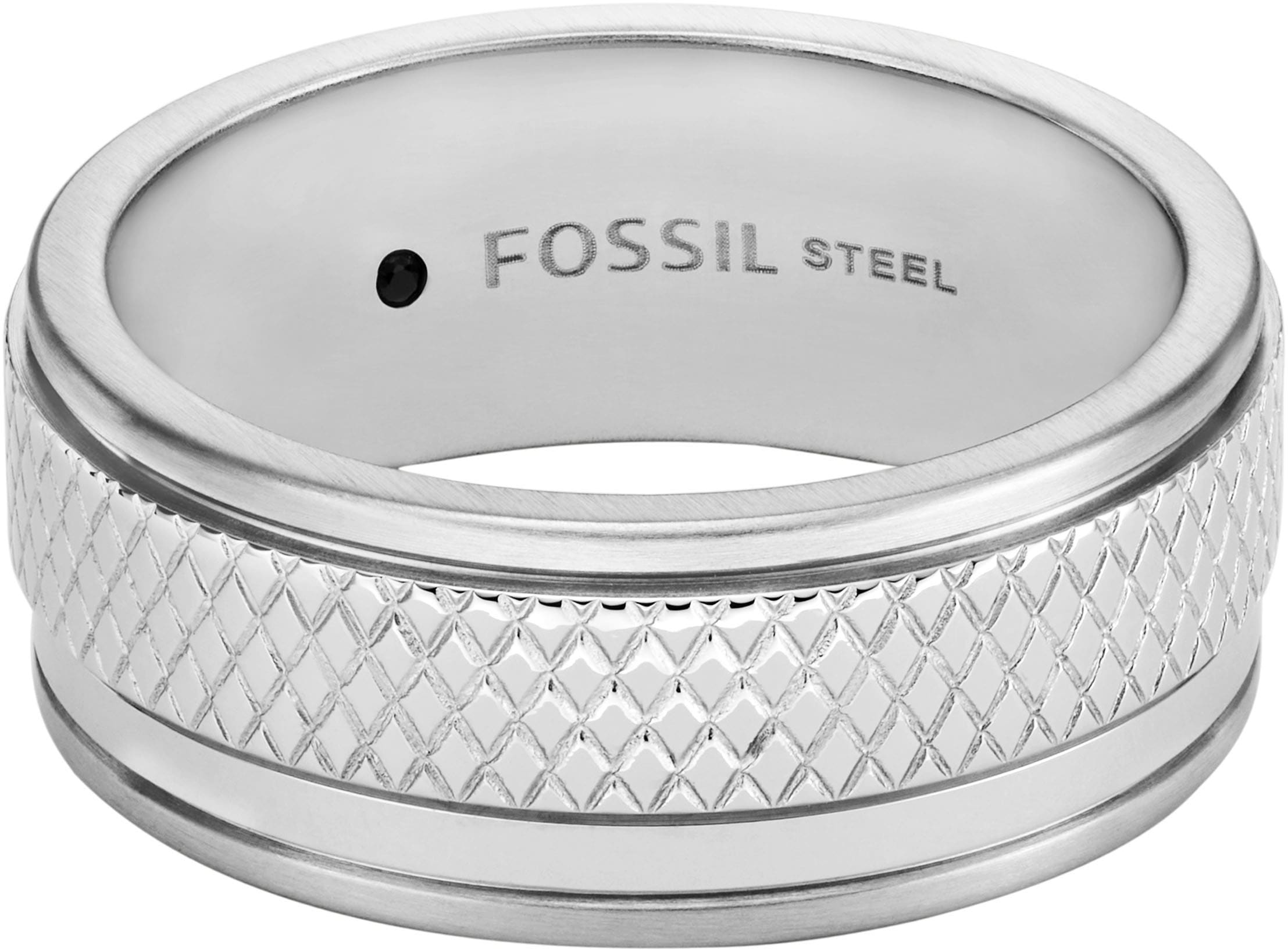 Fossil Fingerring »Schmuck Geschenk Edelstahl Ring Knox, JF04768040«
