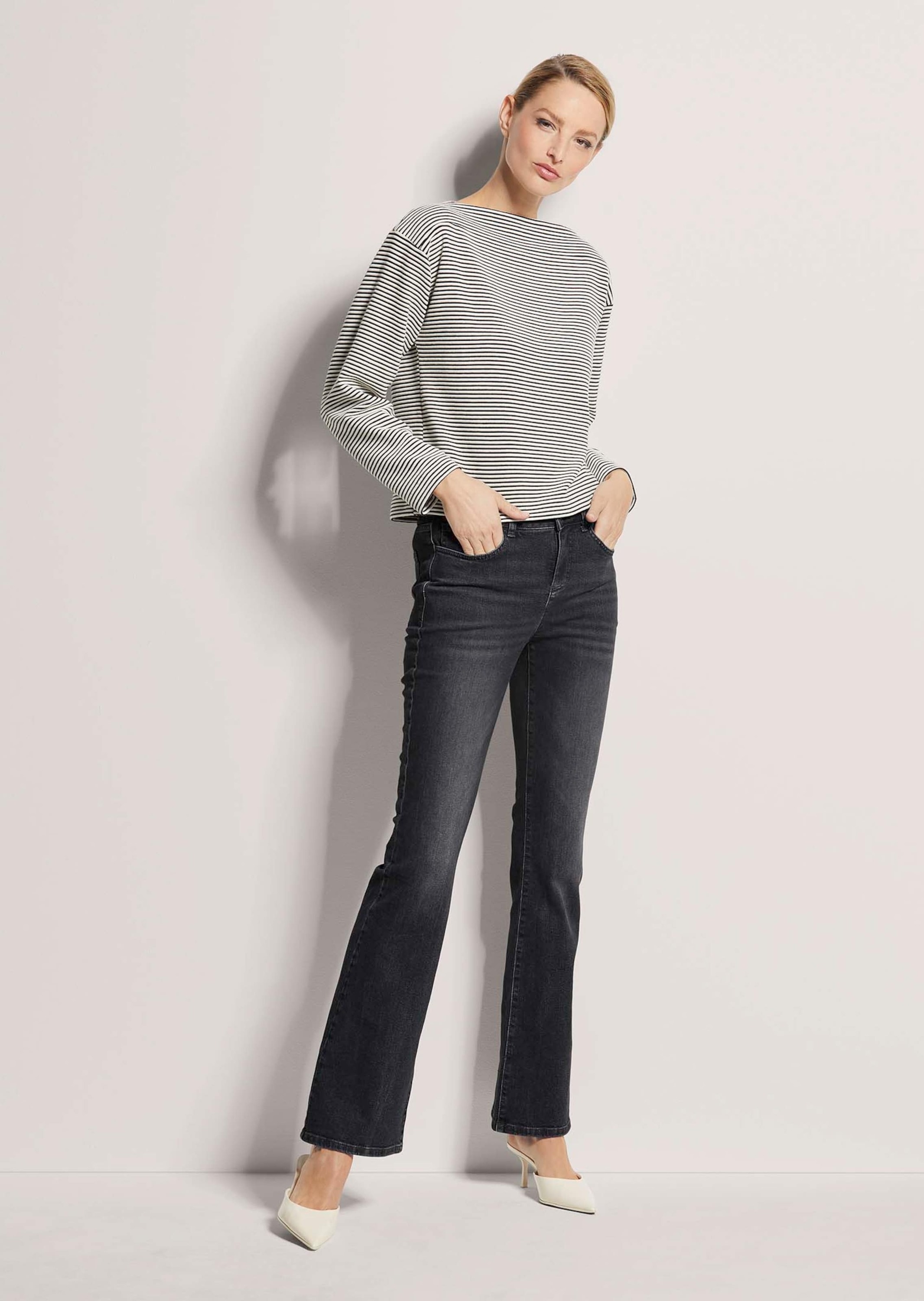 MADELEINE Langarmshirt »Sweatshirt Ringel-Shirt«