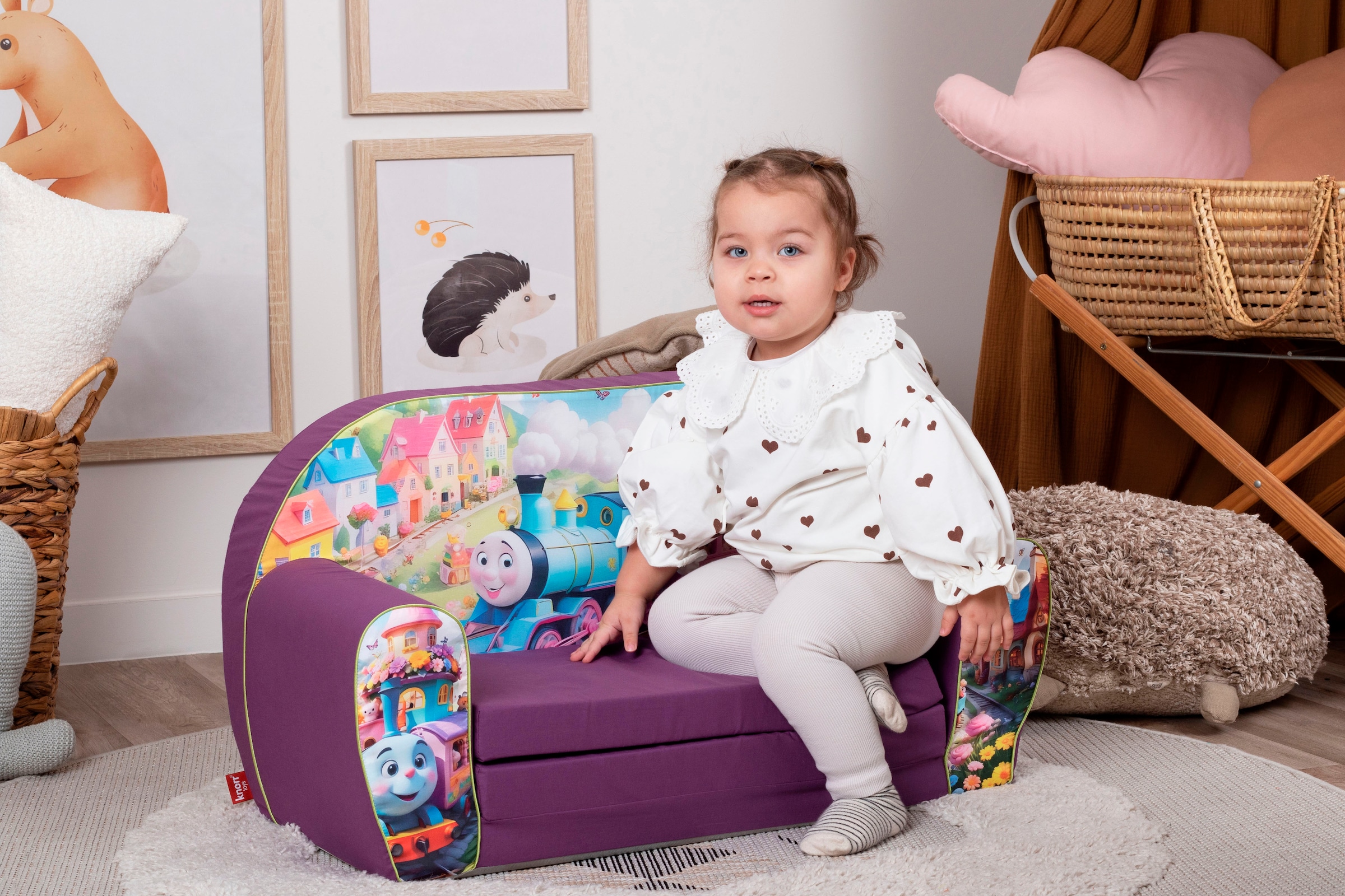 Knorrtoys® Sofa »Happy train« für Kinder; Made in Europe
