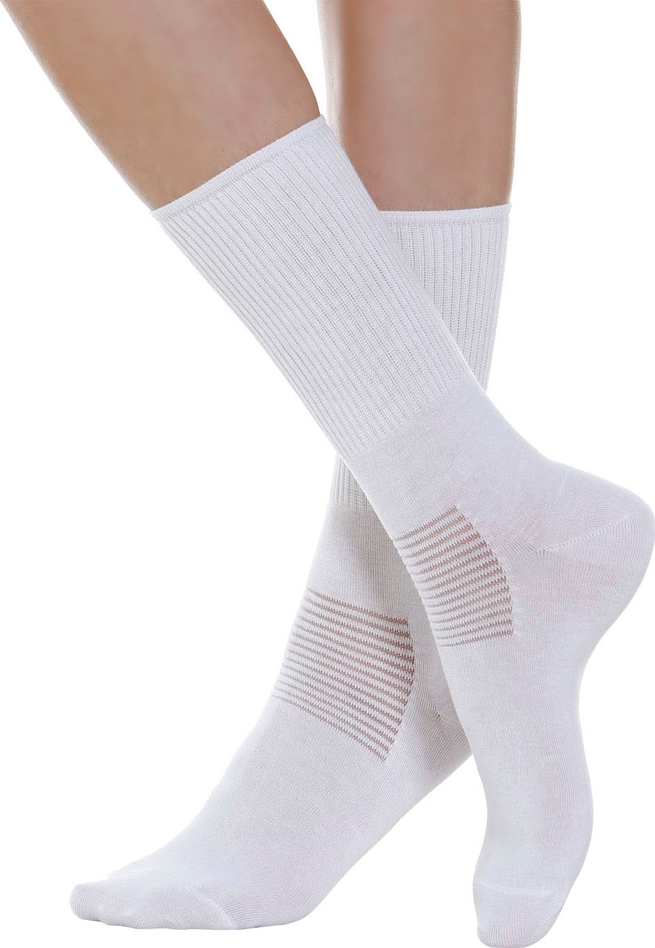 RELAXSAN Diabetikersocken »Diabetic Socke mit Crabyonfaser«, (1 Paar)