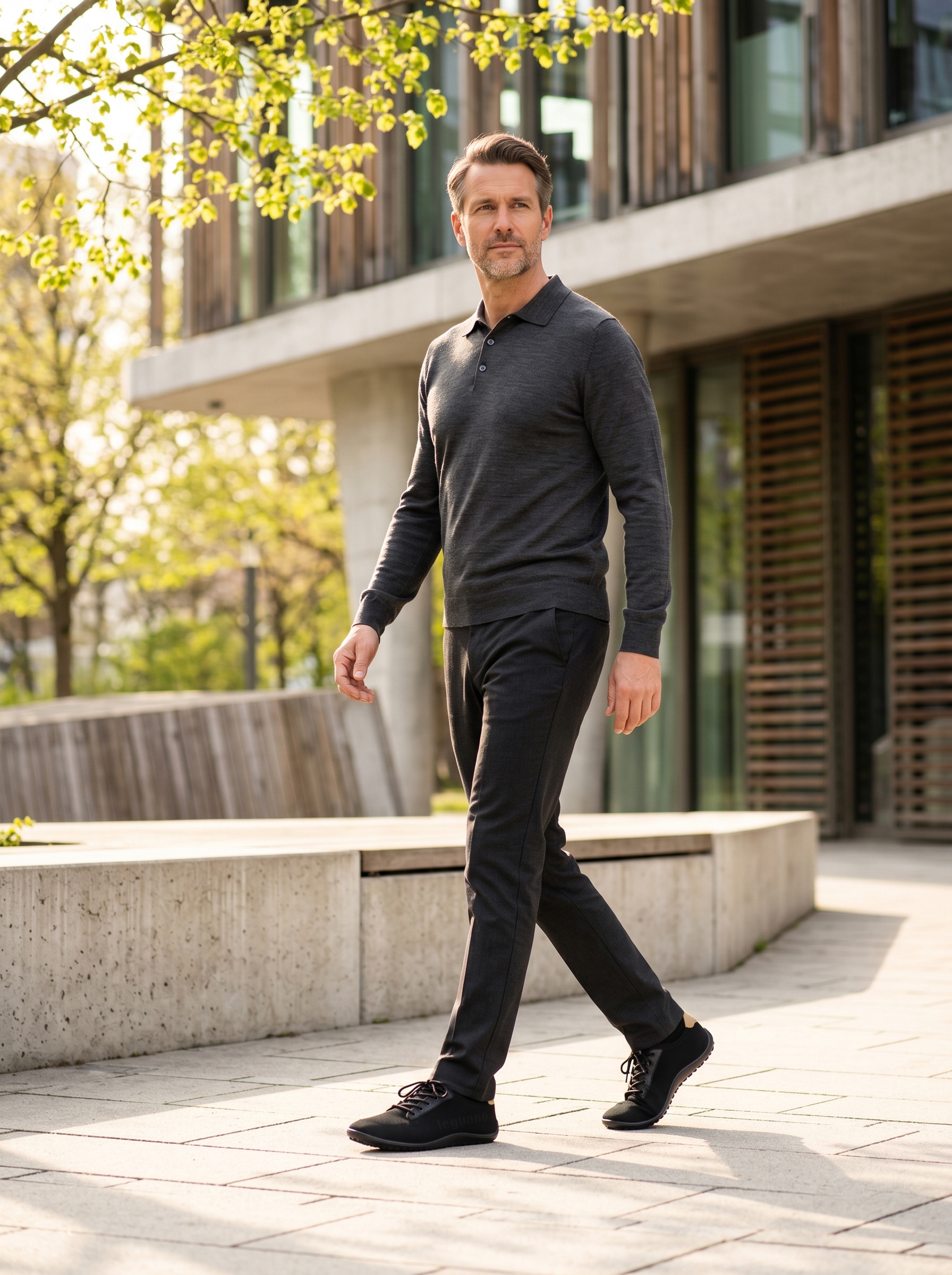 Leguano Barfußschuh »ADVICE«  Schnürschuh, Freizeitschuh, mit Weltneuheit Hybridsohle, für Sie&Ihn