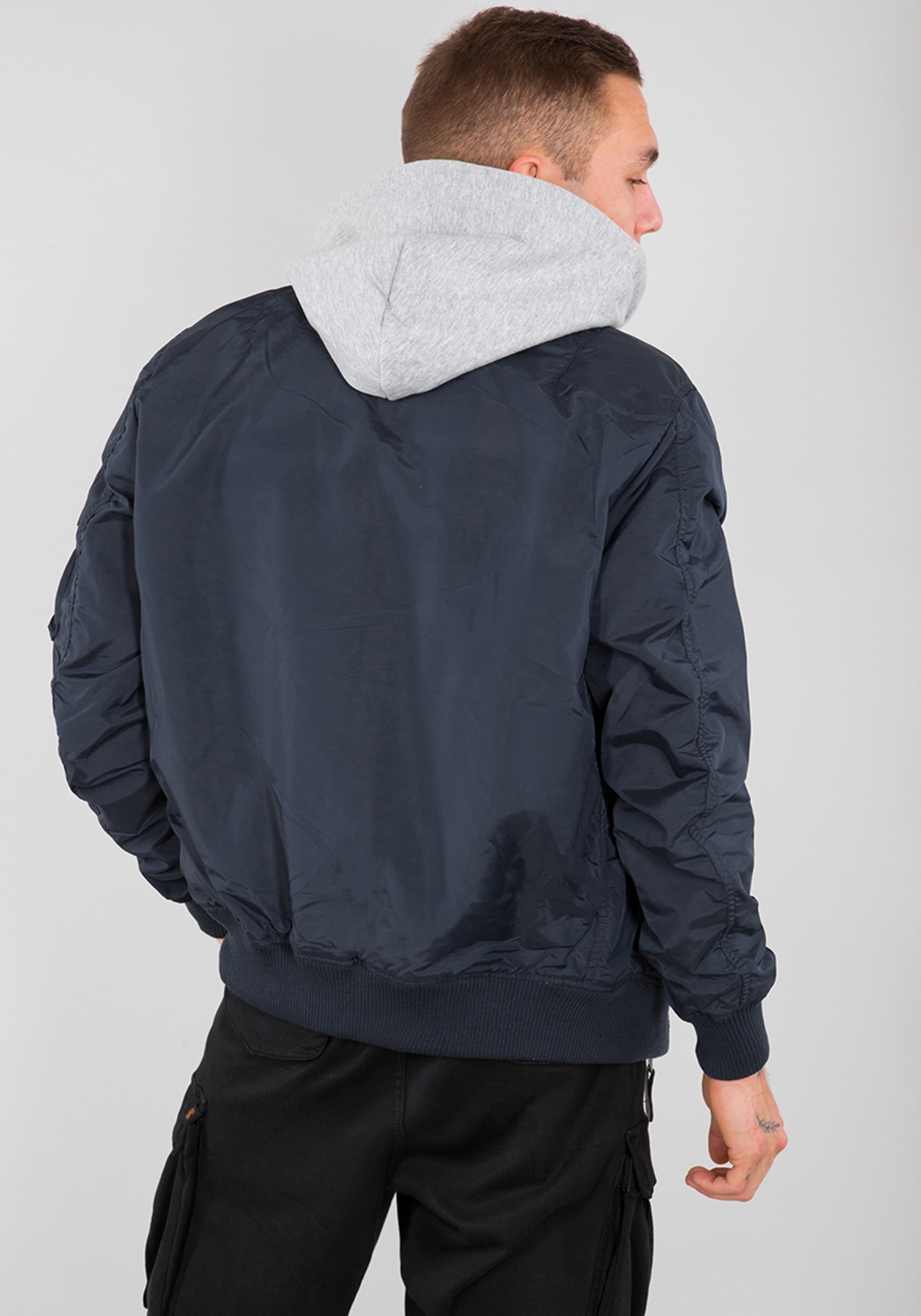 Alpha Industries Bomberjacke »MA-1 TT Hood Light«