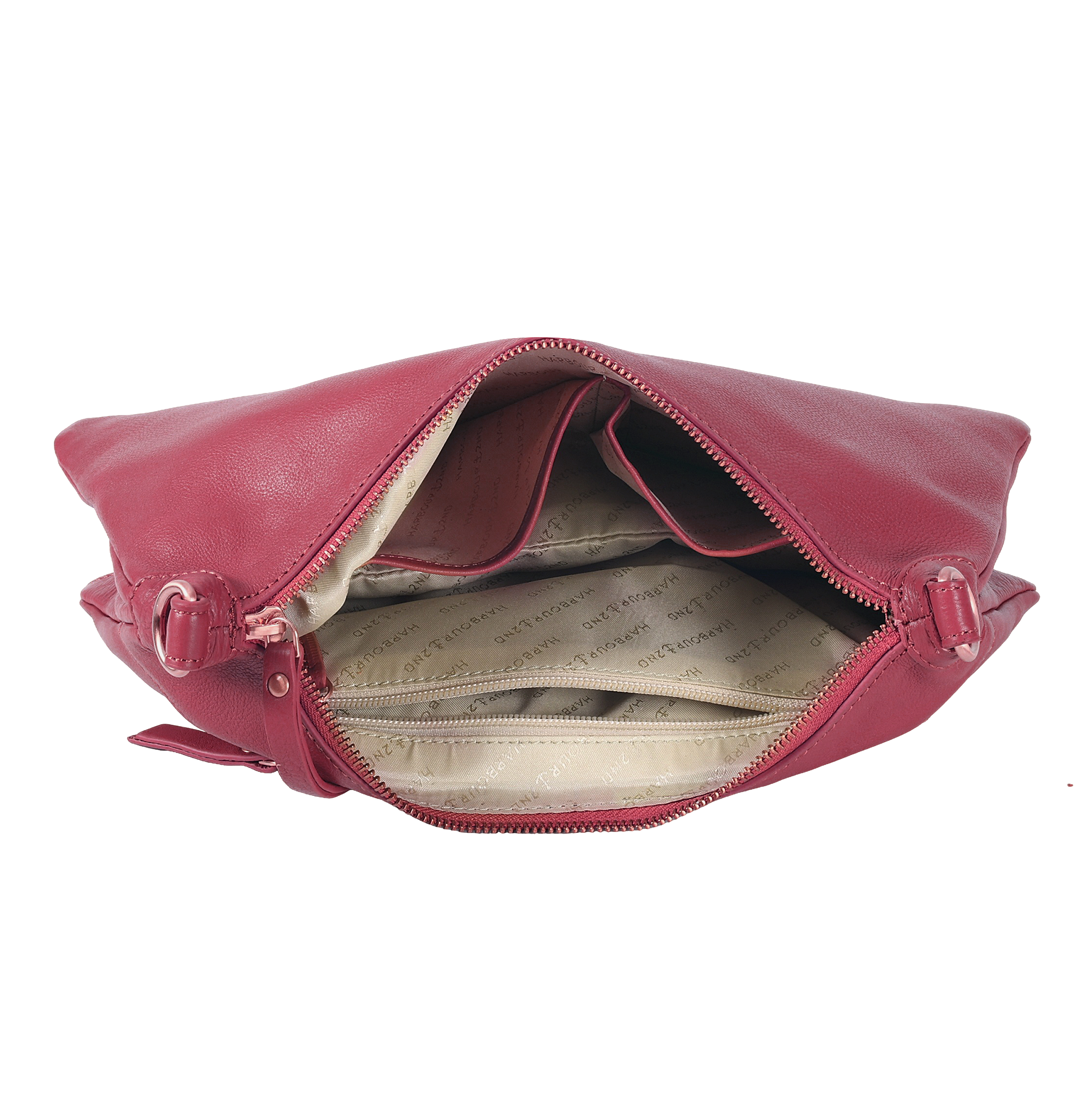 HARBOUR 2nd Schultertasche »Ilaria« Handtasche, Abendtasche mit Reißverschlussfach auf der Rückseite