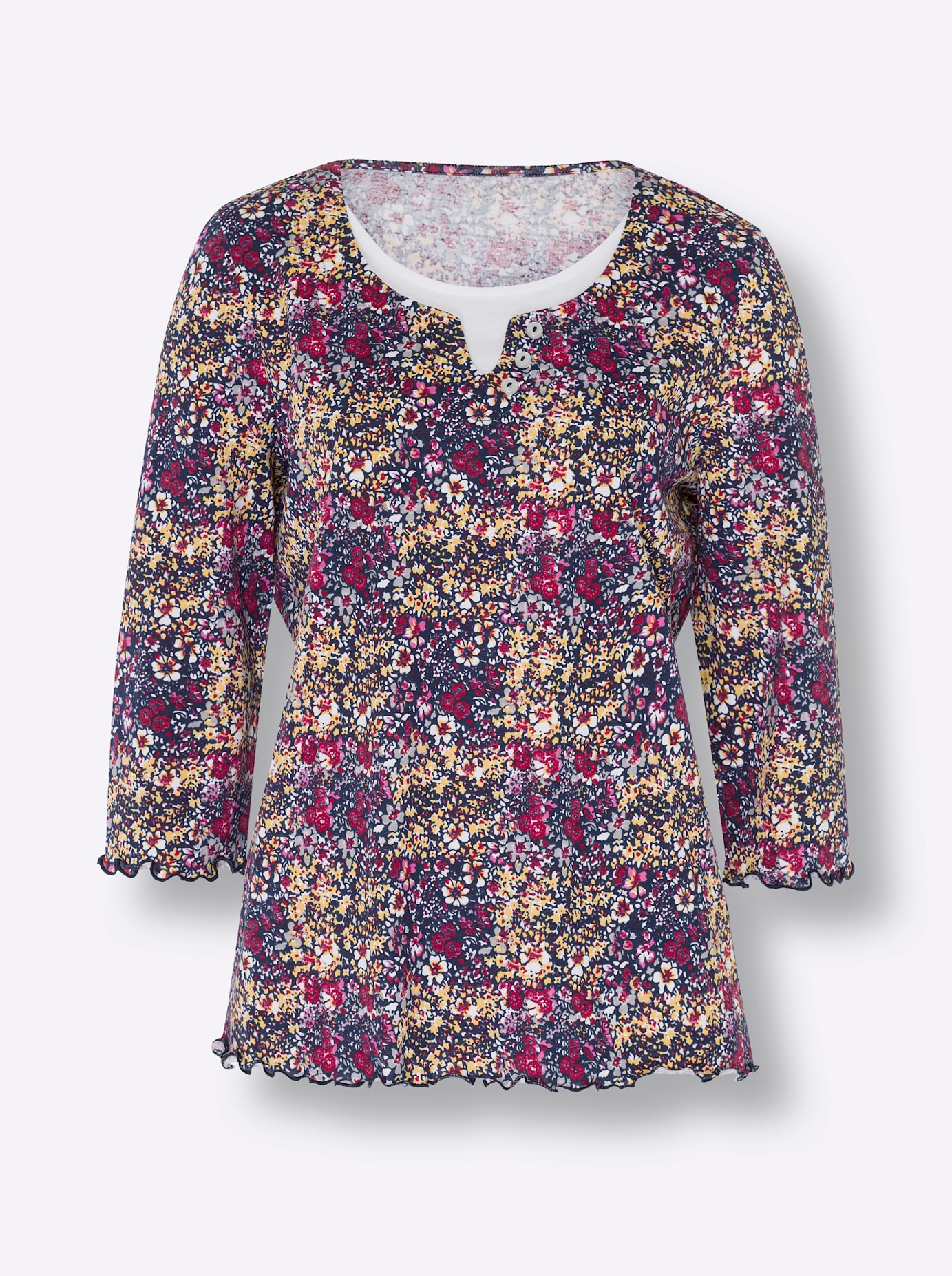 Classic Basics 2-in-1-Shirt »3/4-Arm-Shirt«, (1 tlg.)