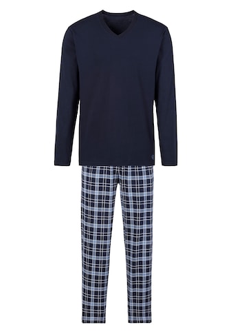 s.Oliver Pyjama, (2 tlg., 1 Stück), mit Karo-Hose kaufen