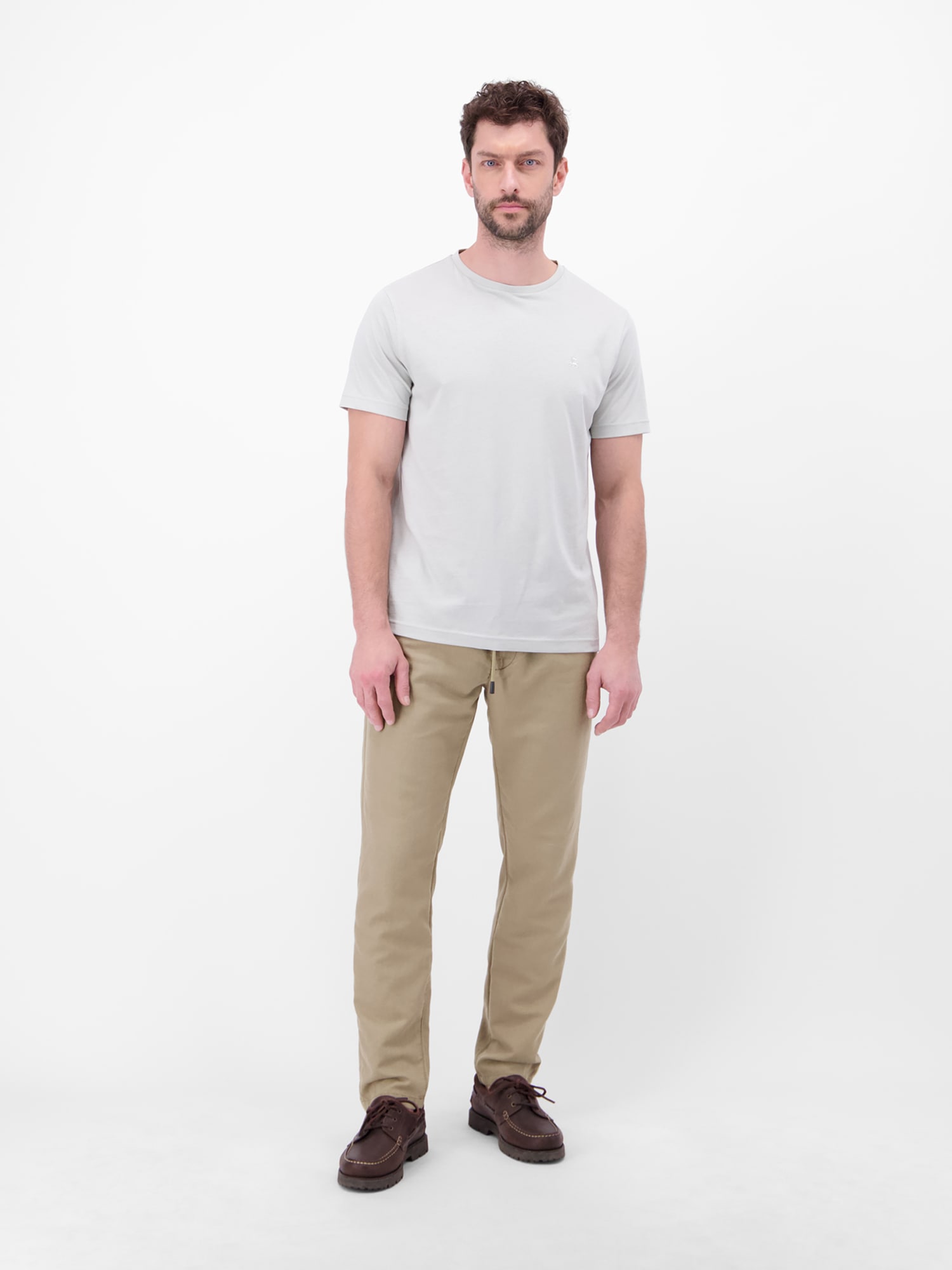 LERROS Chinohose »Leichte Chino mit Gürtelschlaufen, Baumwollmix«