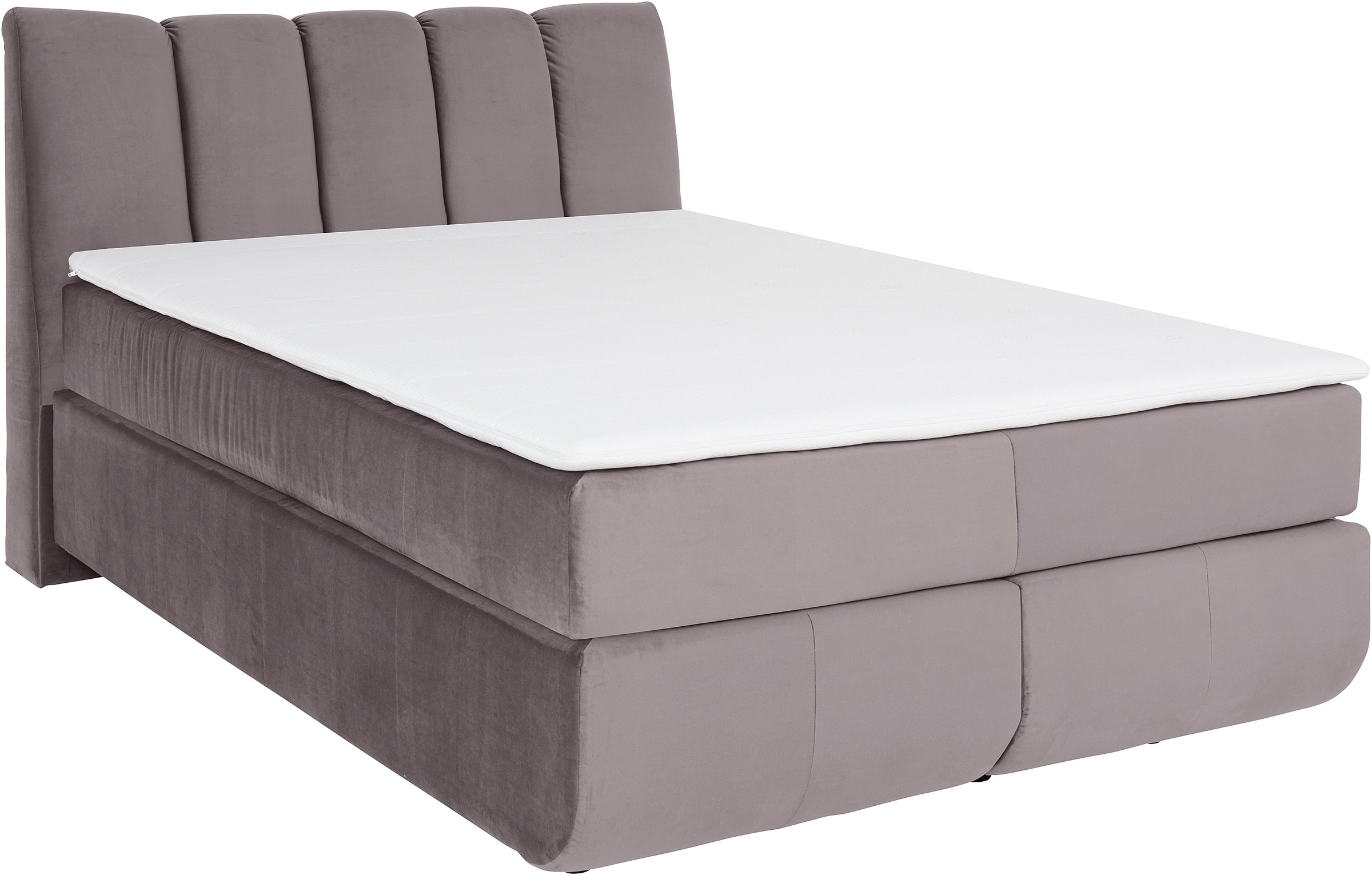 Home affaire Boxspringbett »Océane« Bodenfrei- wirkt freischwebend, verschiedene Härtegrade (auch H4)