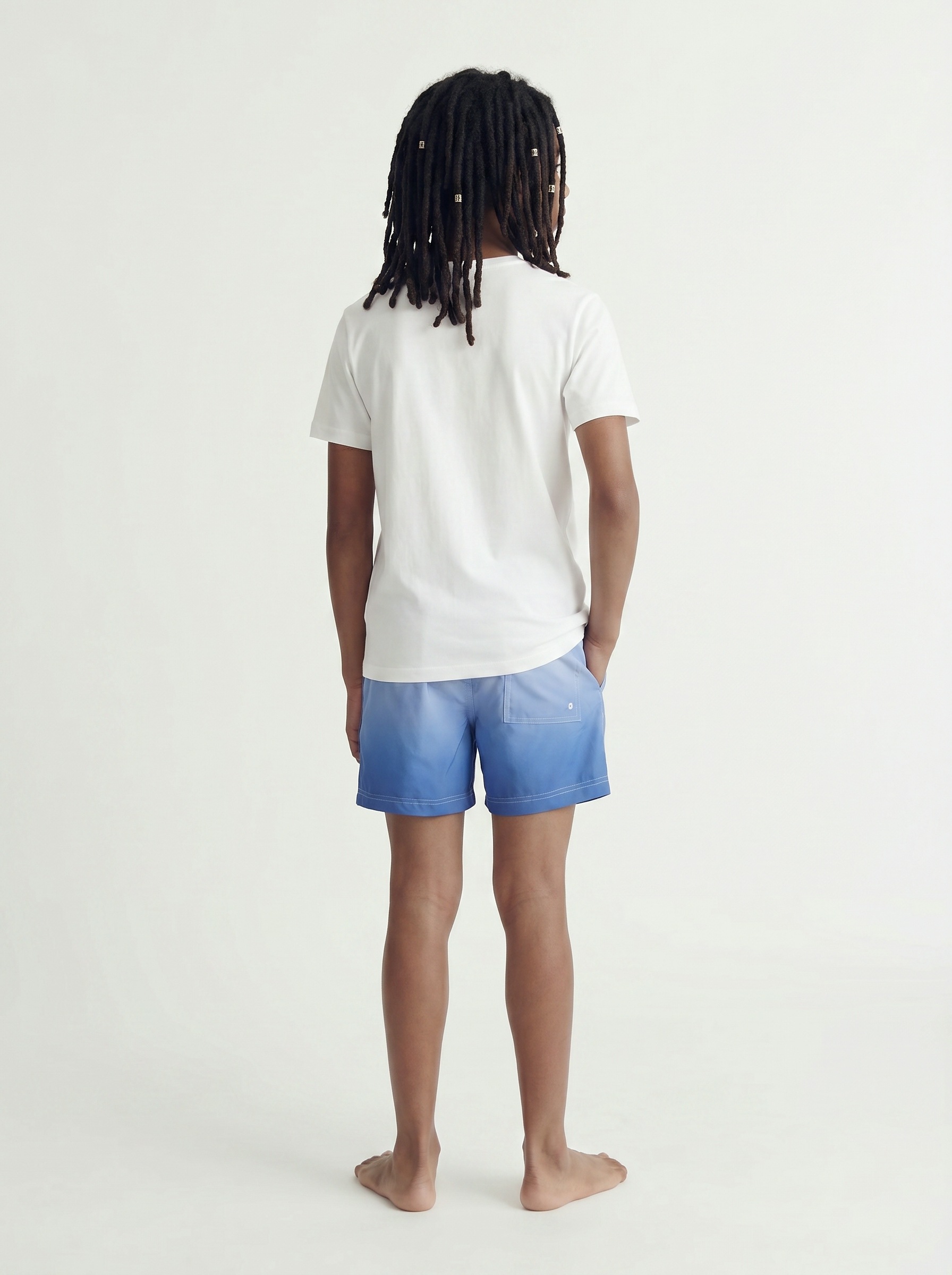 Jack & Jones Junior Badeshorts »JPSTMAUI HORIZON DIP DYE SWIM SHOR JNR«