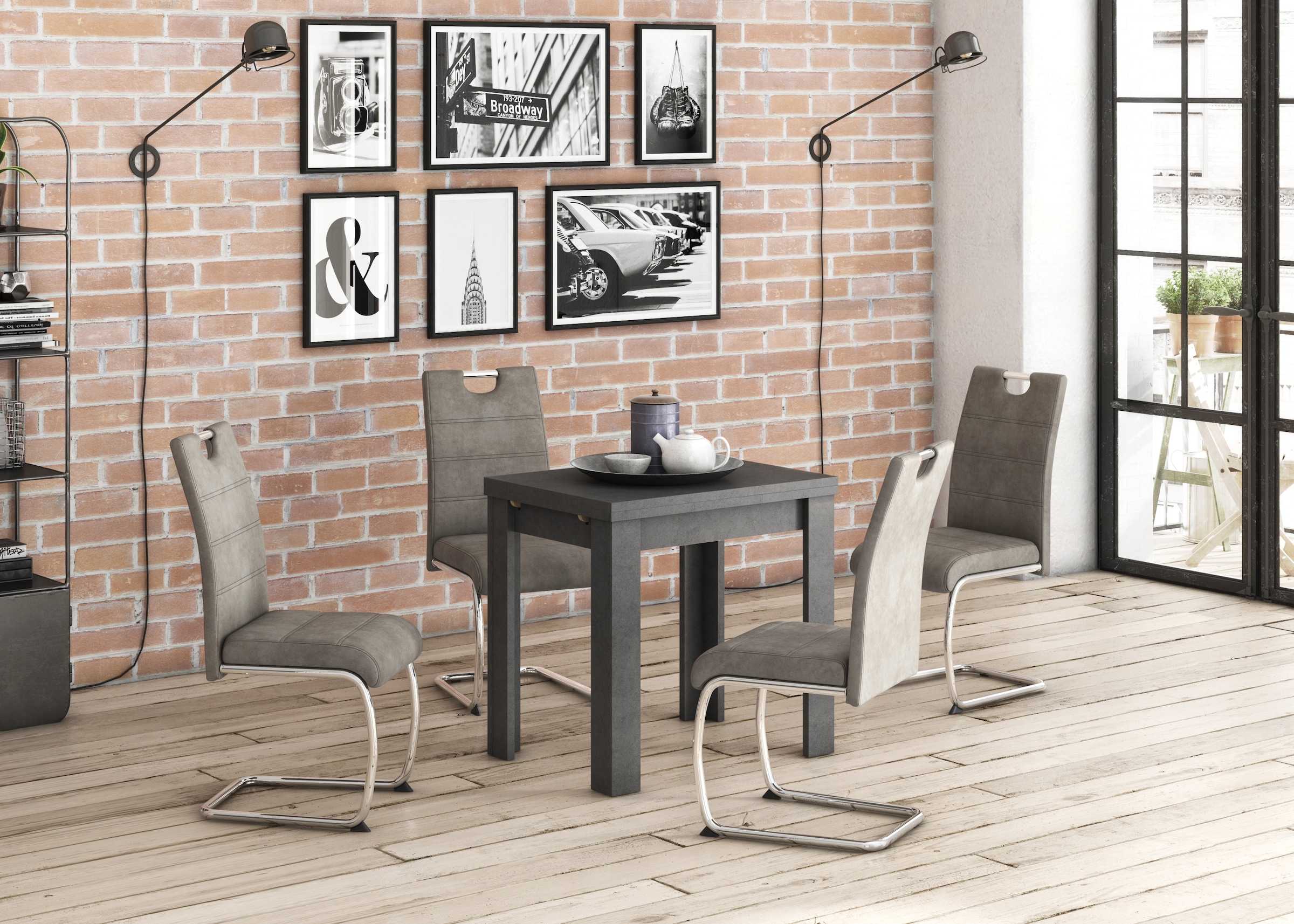 Mäusbacher Esstisch »Monti«, BESTSELLER!, Tisch, Küchentisch, Auszugstisch ausziehbar auf 136 cm