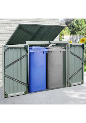 Mülltonnenbox »Tobi 2«, für 2x240 l, BxTxH: 158x134x101 cm