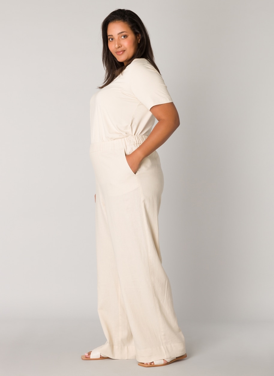 Base Level Curvy Leinenhose »Yula«
