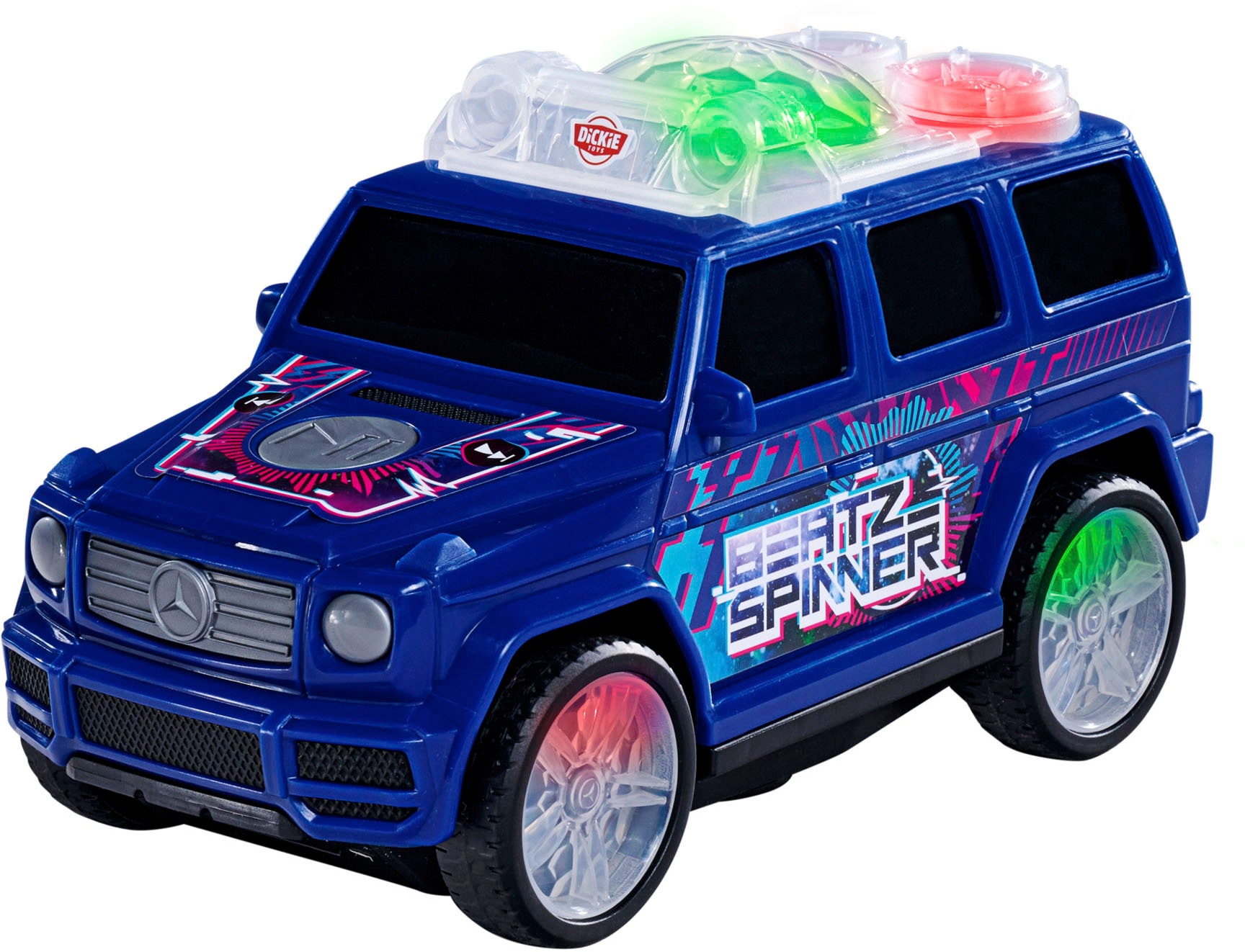 Spielzeug-Auto »STREETS N BEATZ, Mercedes-Benz G-Class Beat Spinner«, mit Licht & Sound