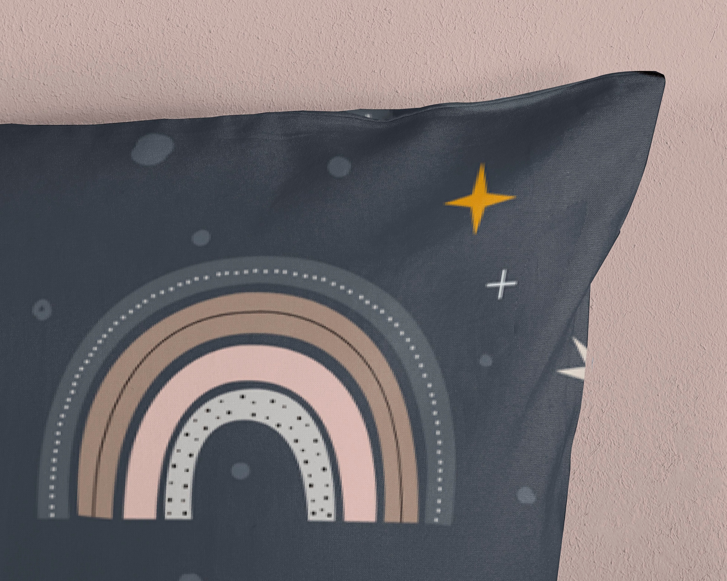 good morning Kinderbettwäsche »Dark Space World«, Baumwolle, 135x200, Reißverschluss, Wendeoptik, Kind, Junge, Fußball
