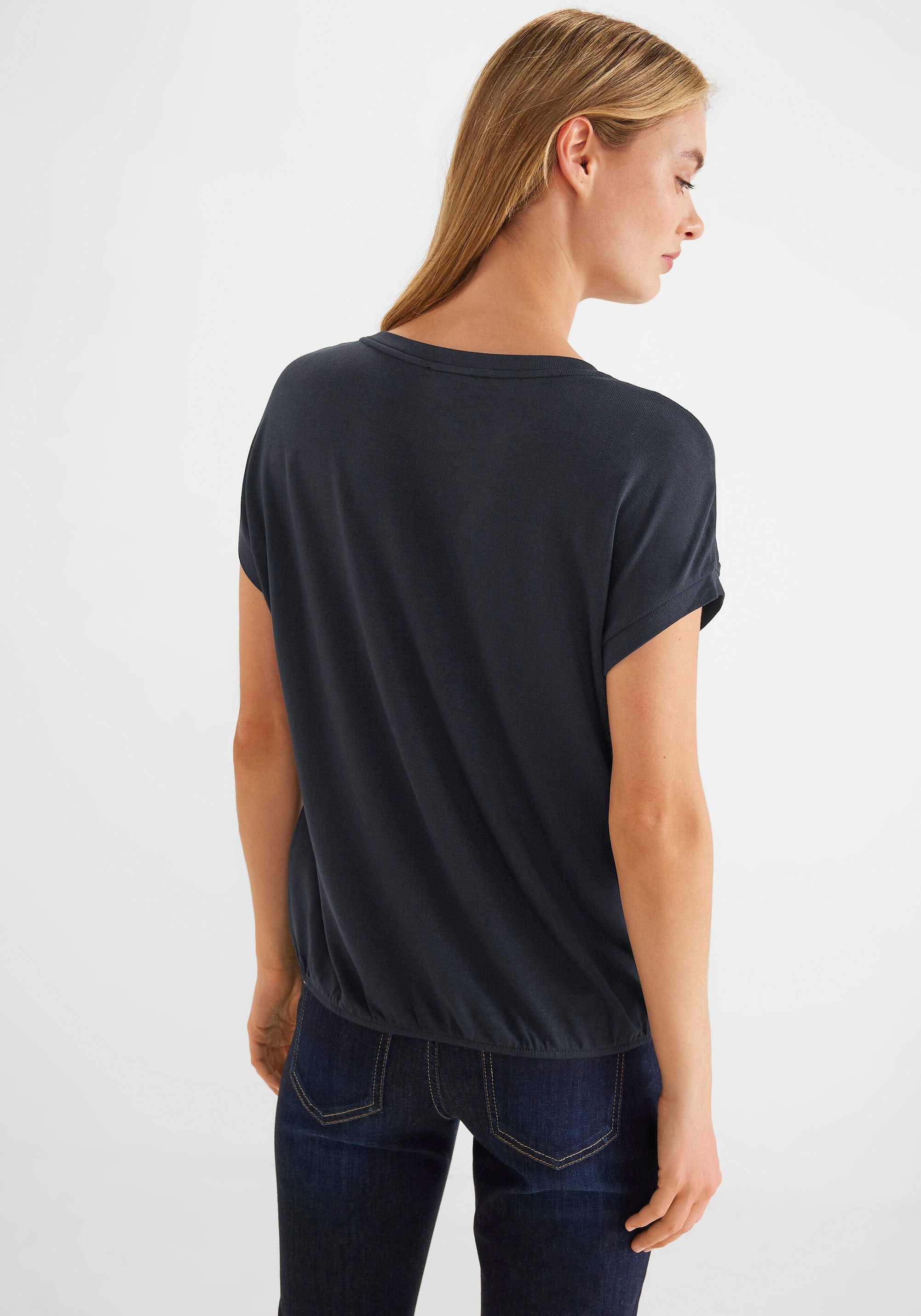 STREET ONE Shirttop, mit überschnittenen Schultern kaufen im OTTO Online  Shop