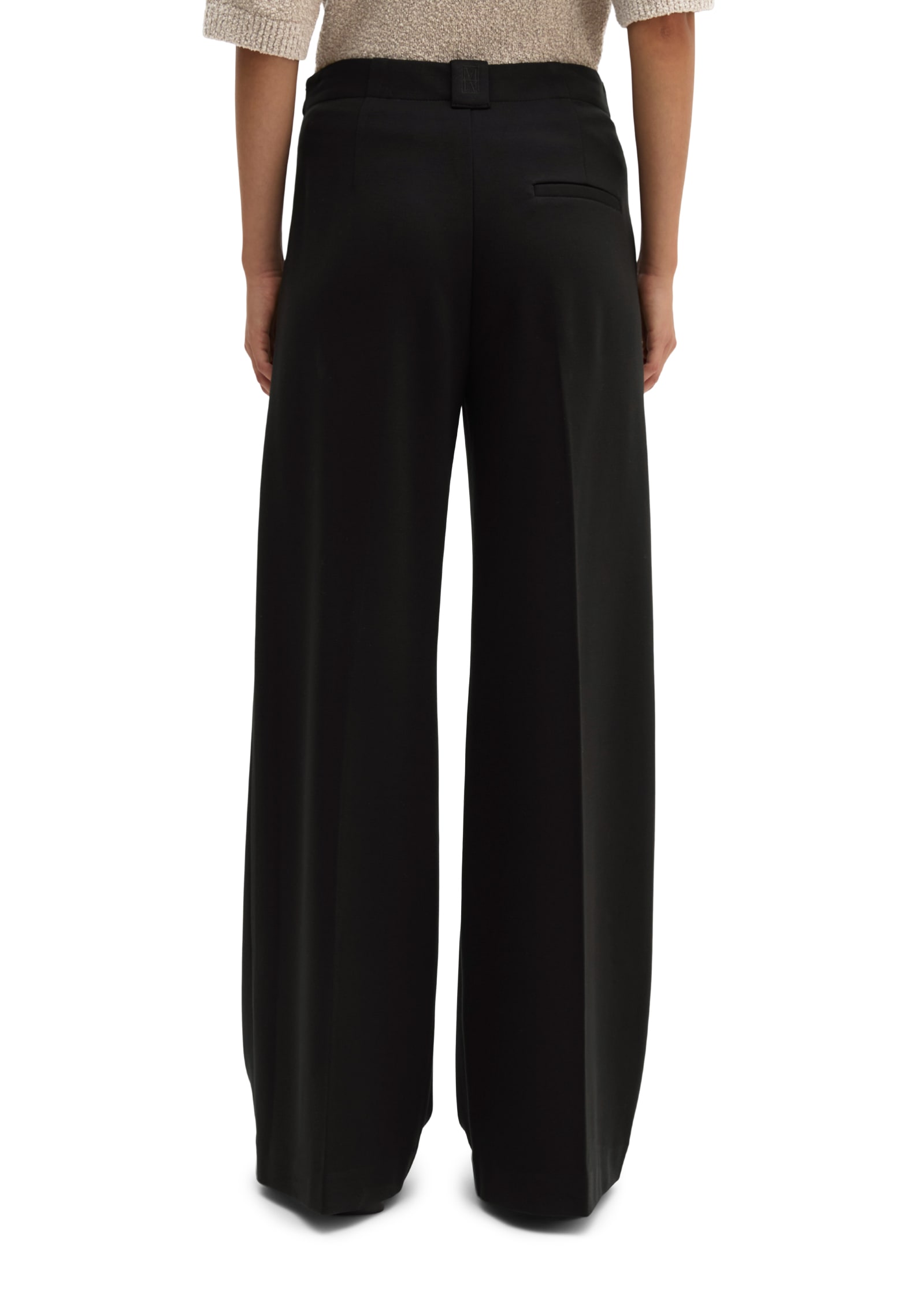 Marc O'Polo Jerseyhose »Margo Wide«  aus Viskosemix, Wide Fit