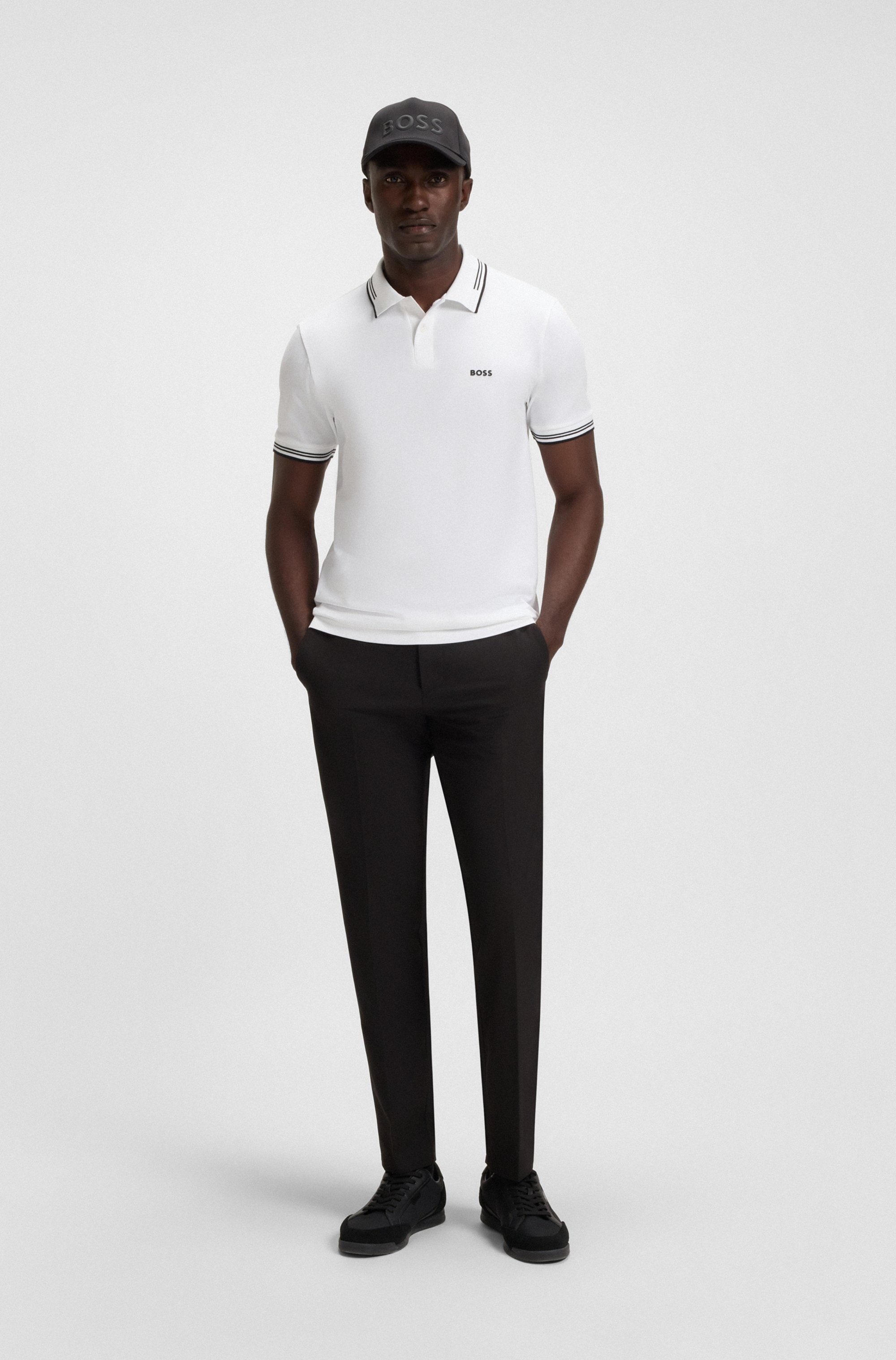BOSS GREEN Poloshirt »Paul«, mit Polokragen