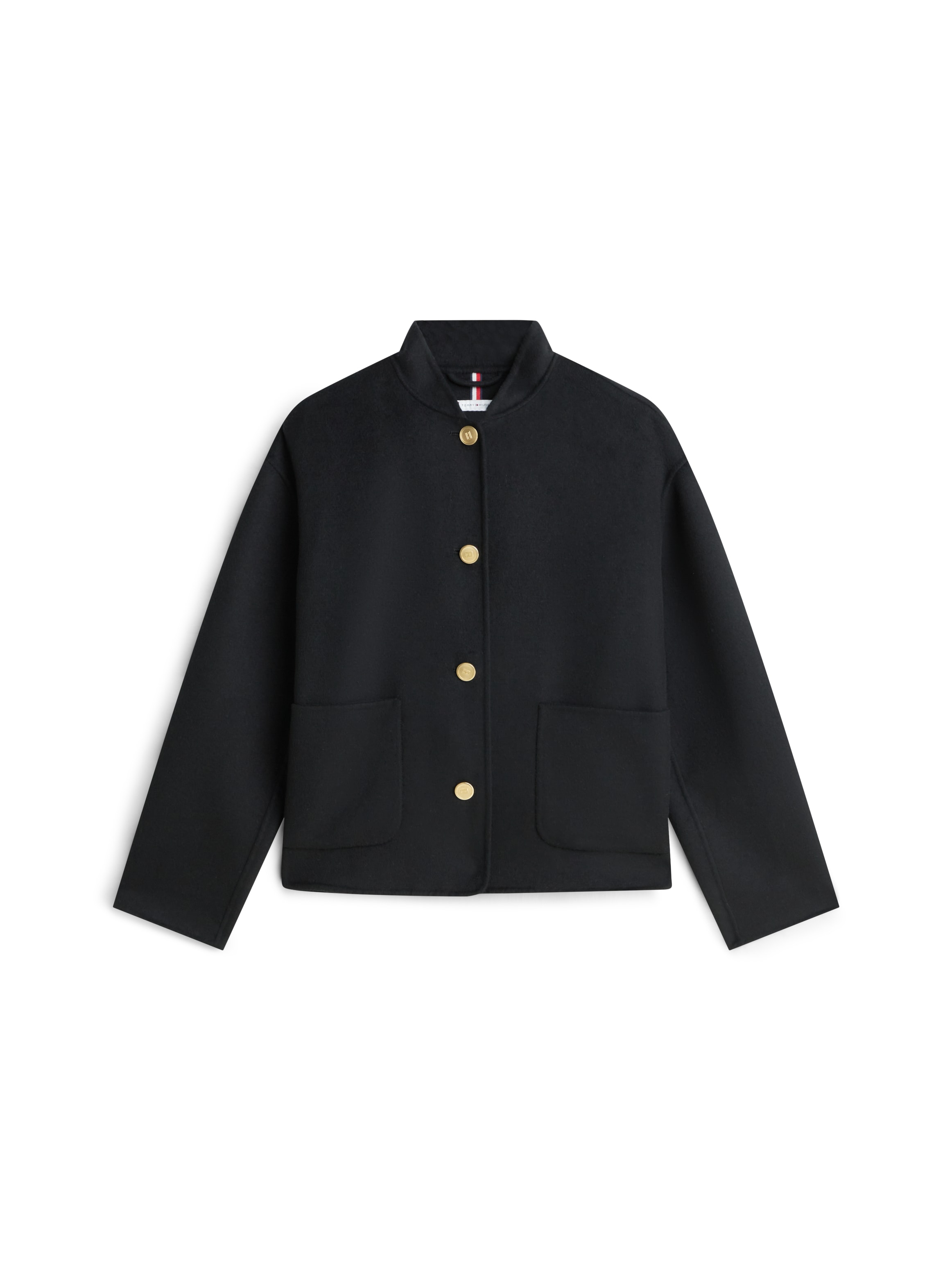 Tommy Hilfiger Bomberjacke »DF WOOL SHORT BOMBER« mit Wolle