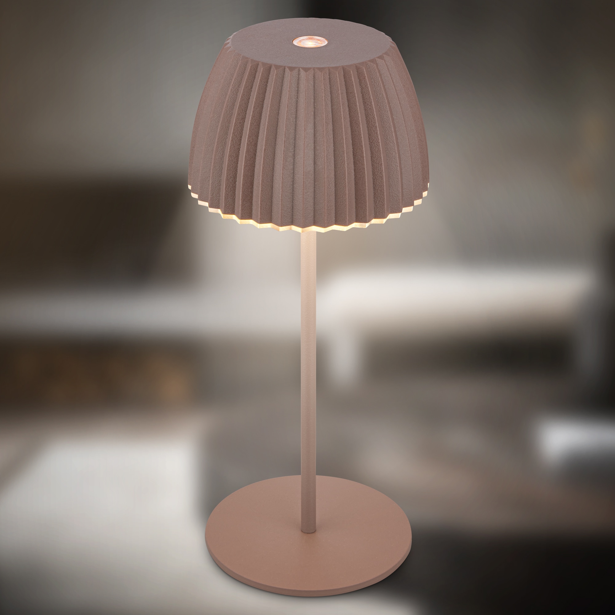 Briloner Leuchten LED Tischleuchte »Akku LED Tischleuchte« LED-Modul