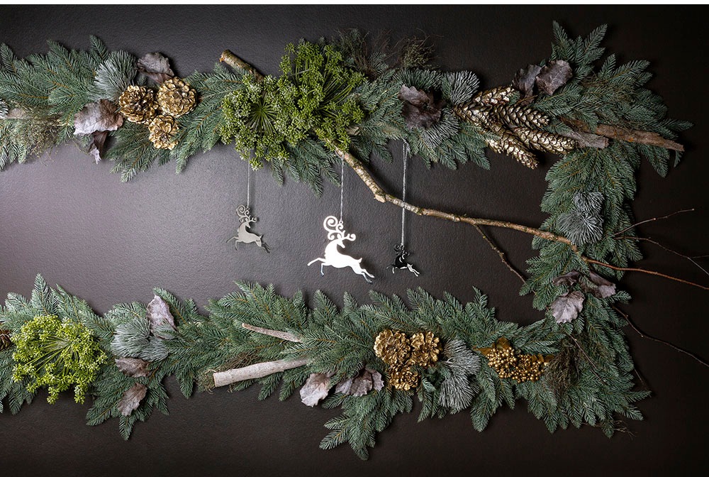 Fink Baumbehang »Dekohänger, Rentier FRIDO«, (1 St.), Weihnachtsdeko, Fensterdeko für Weihnachten