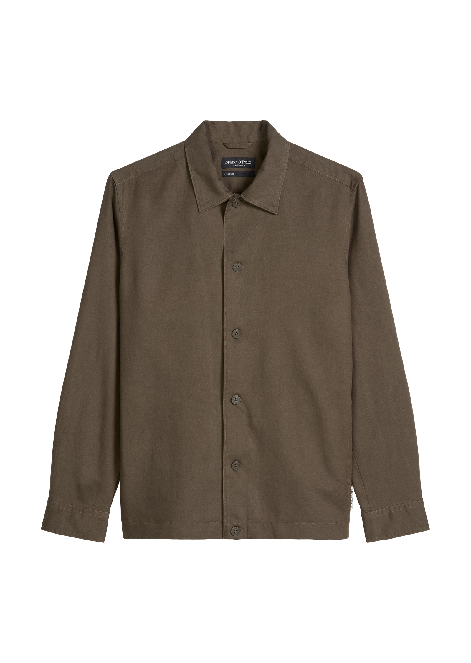Marc O'Polo Hemdjacke »DFB Travel Collection« Overshirt aus TENCEL Lyocell -Leinen-Mix