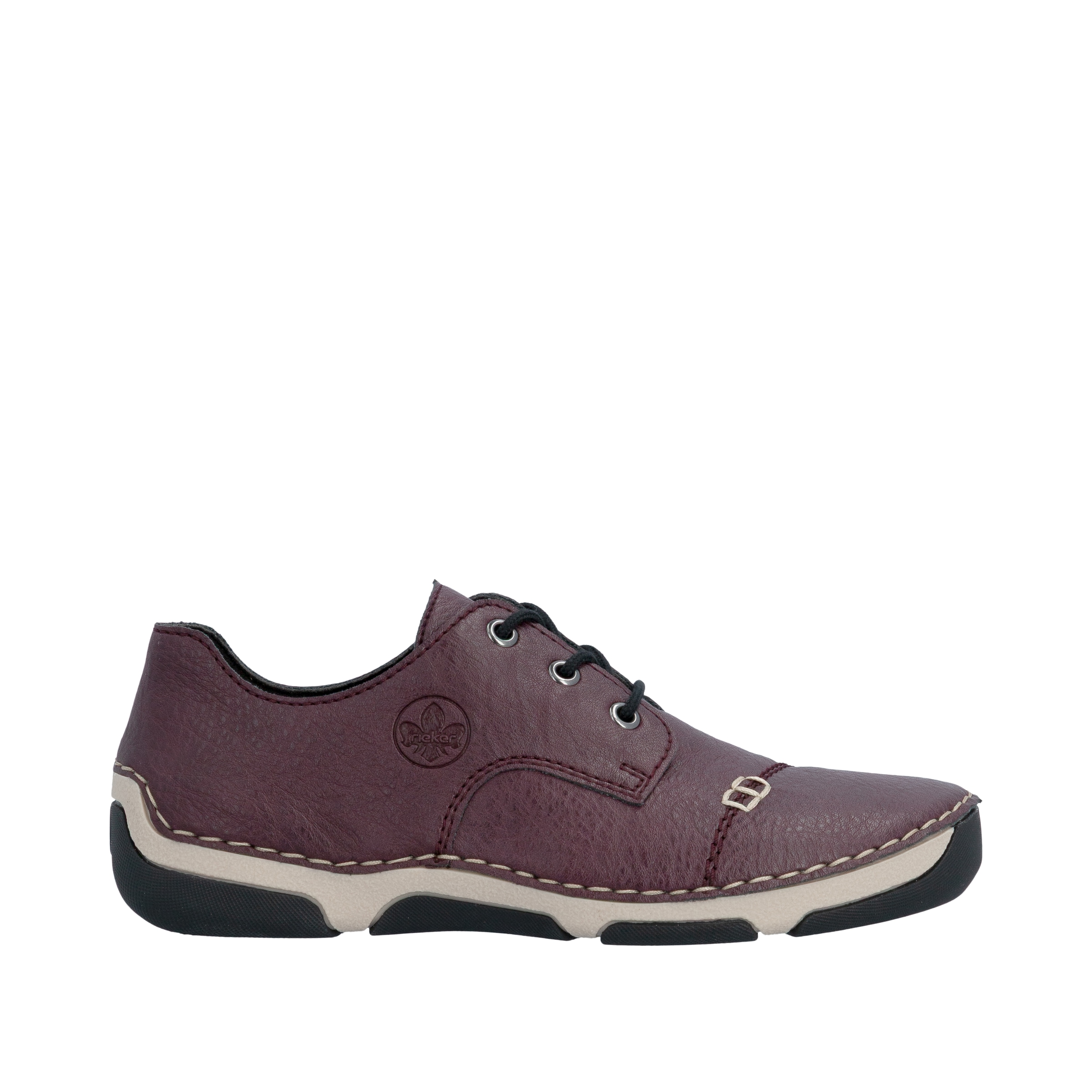 Rieker Sneaker  Schnürschuh, Halbschuh, Freizeitsneaker mit Label