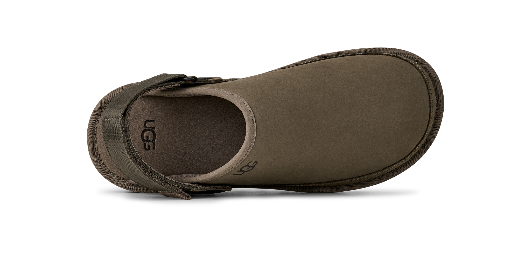 UGG Clog »GOLDENCOAST CLOG II NUBUCK«  Mule, Sabot, Hausschuh, Fußbett mit Memory-Schaum