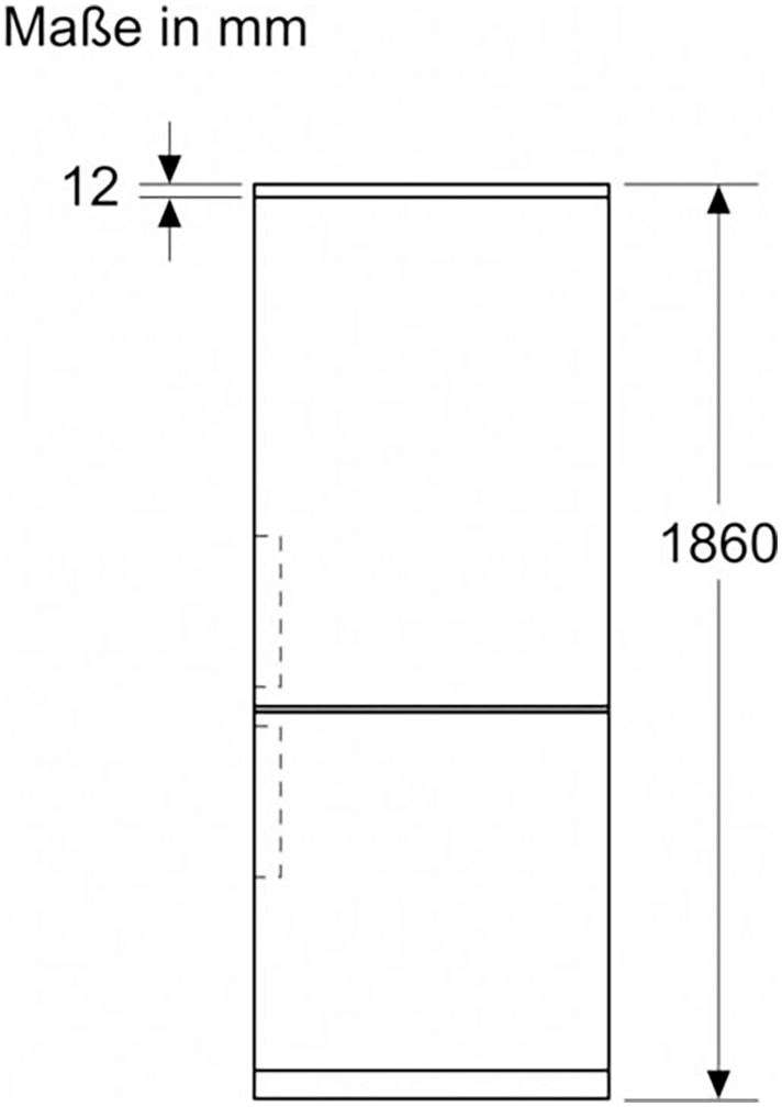 BOSCH Kühl-/Gefrierkombination Serie 8 »KGP76AIC0N«, Breite 75cm